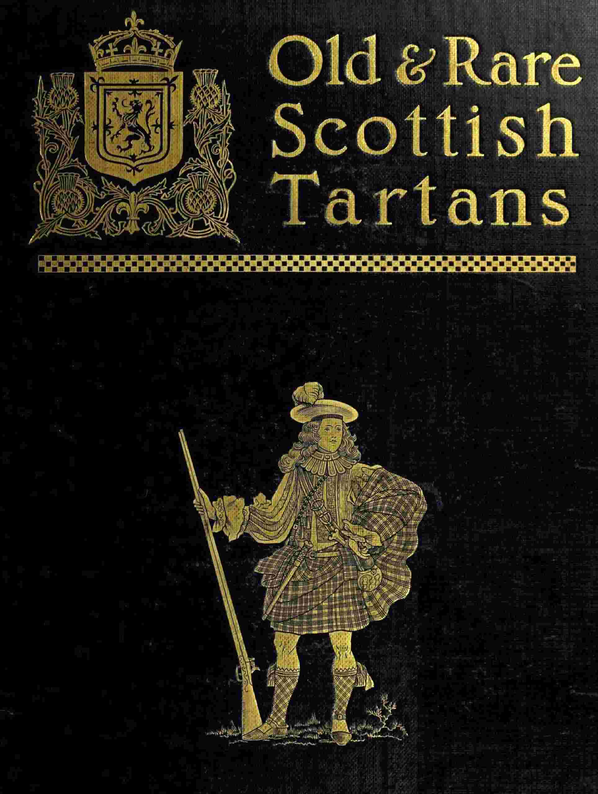 Old and rare Scottish tartans cover