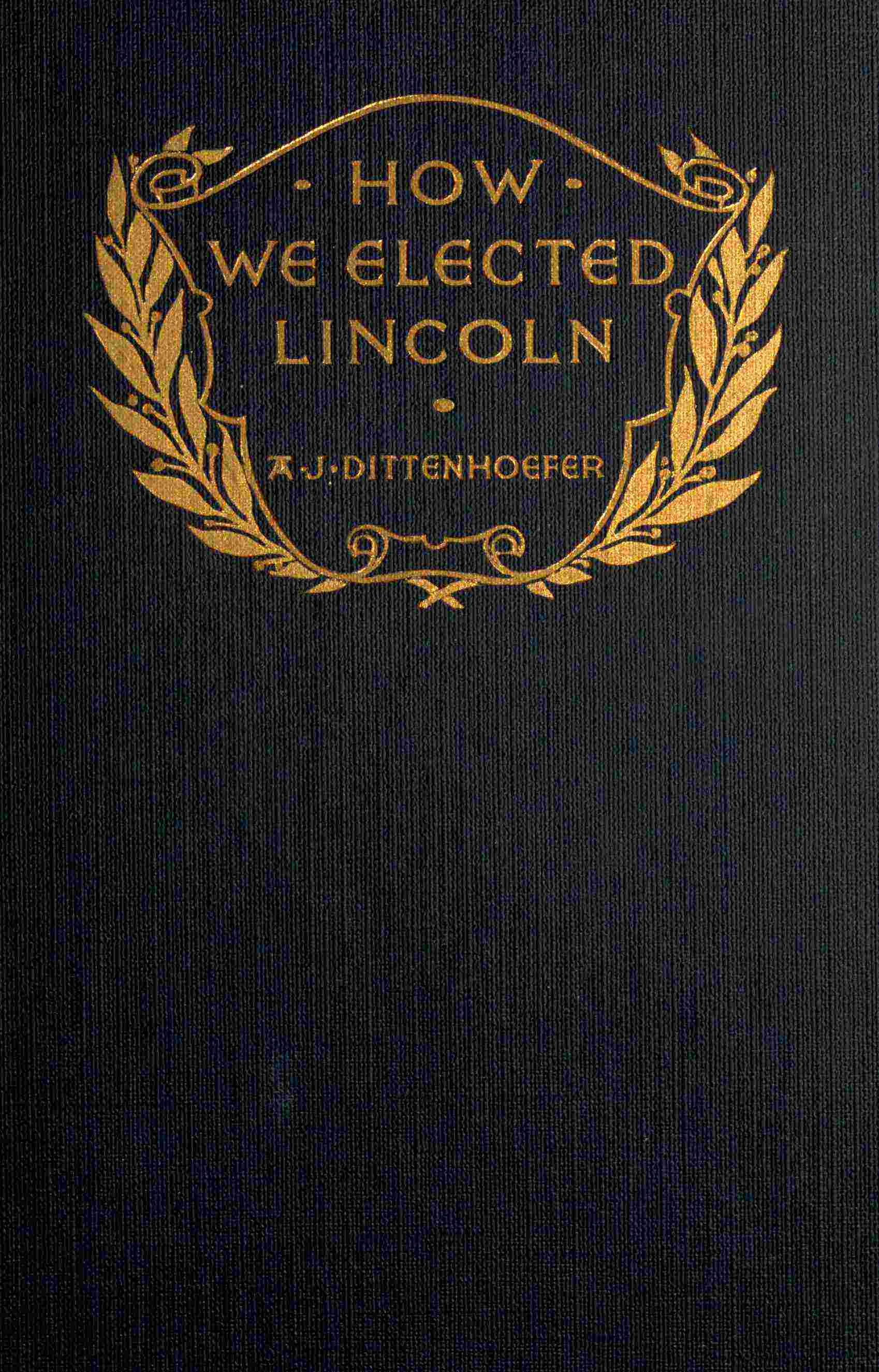 How we elected Lincoln cover