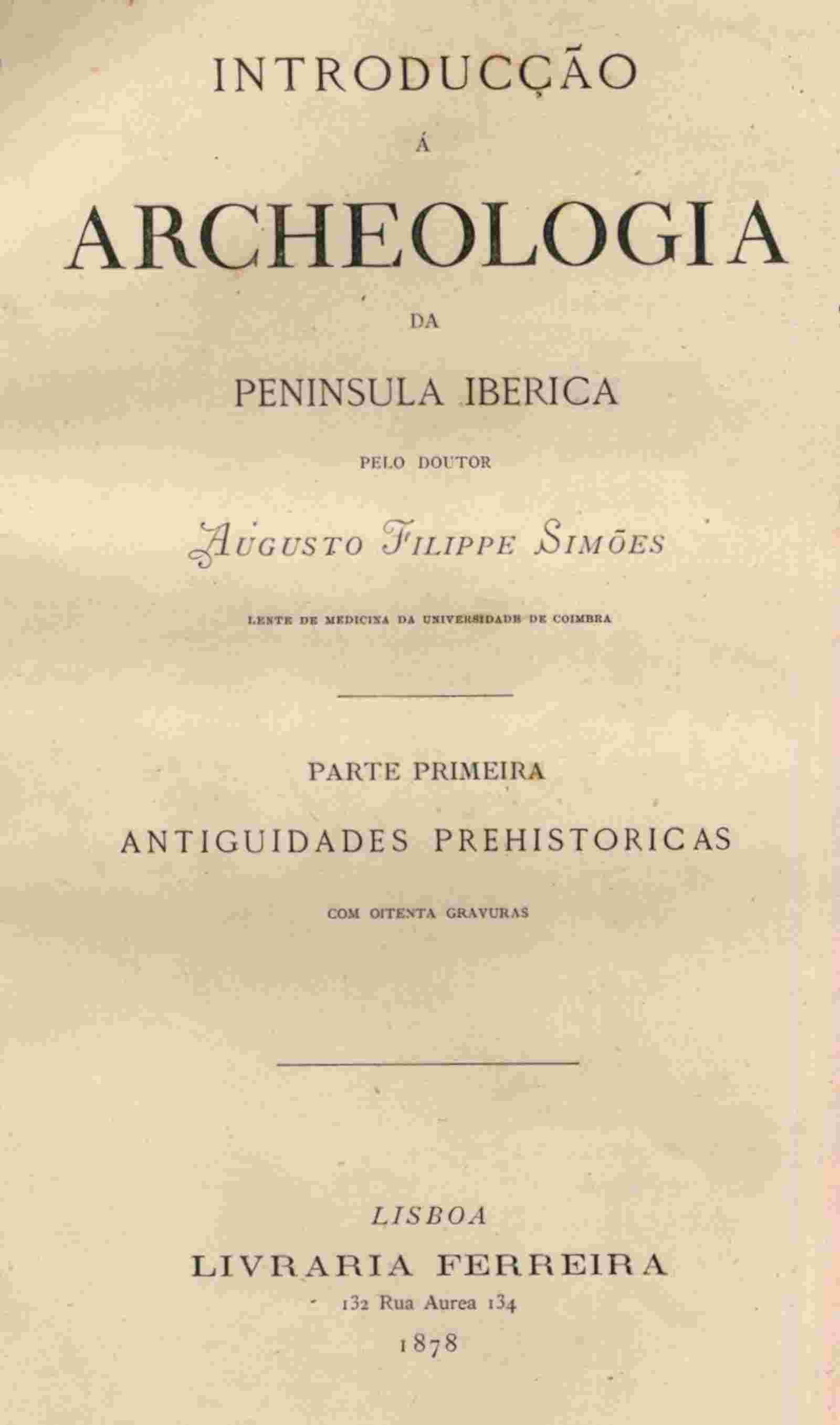 Introdução á archeologia da peninsula Iberica cover