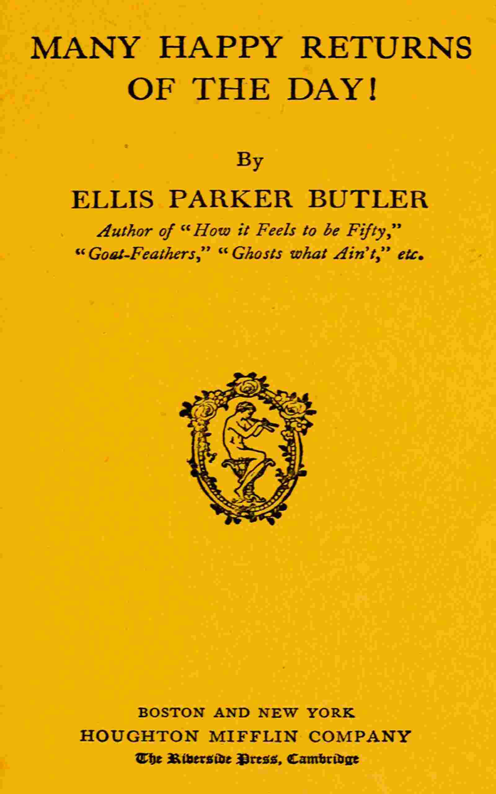 Many happy returns of the day! cover