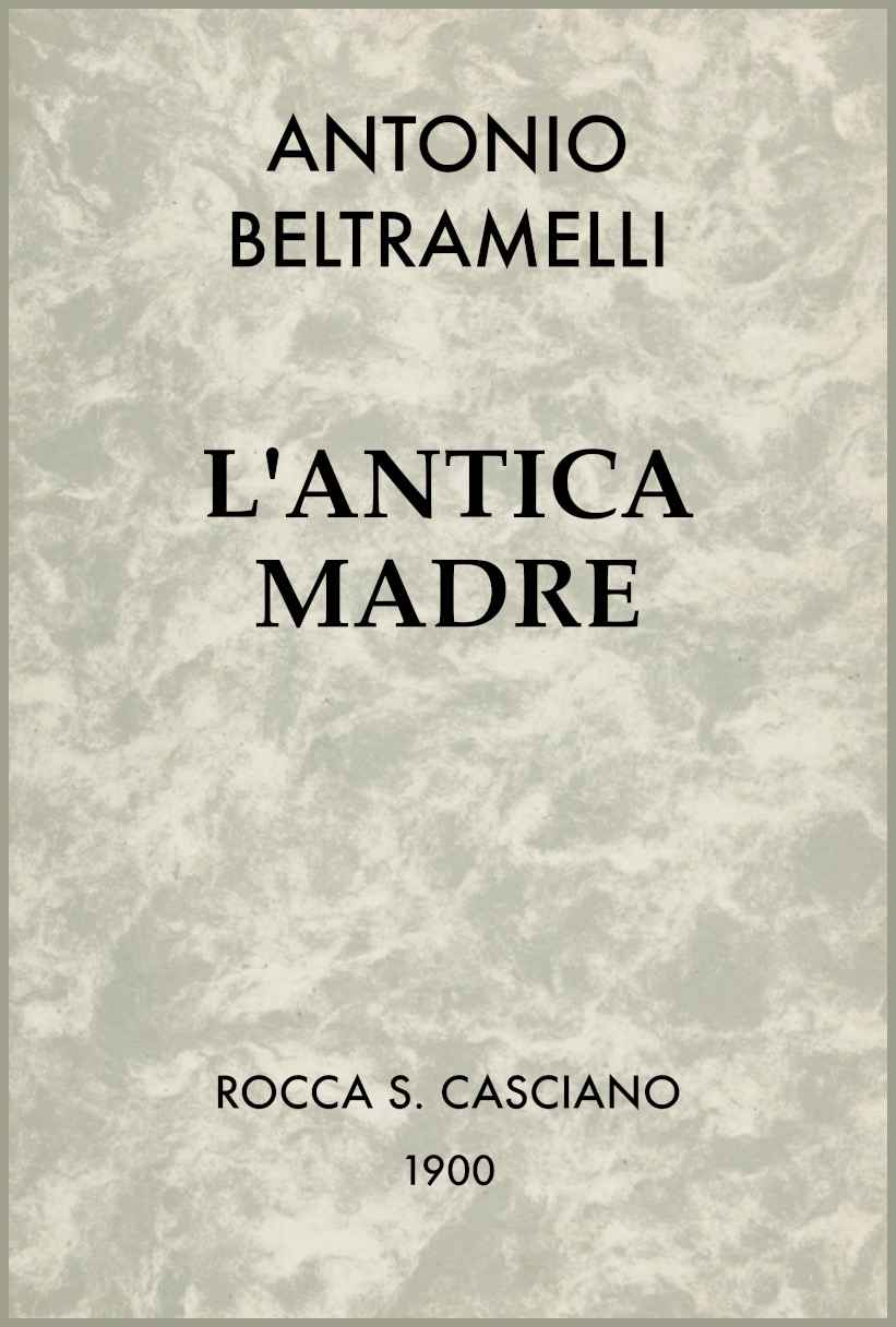 L'antica madre cover