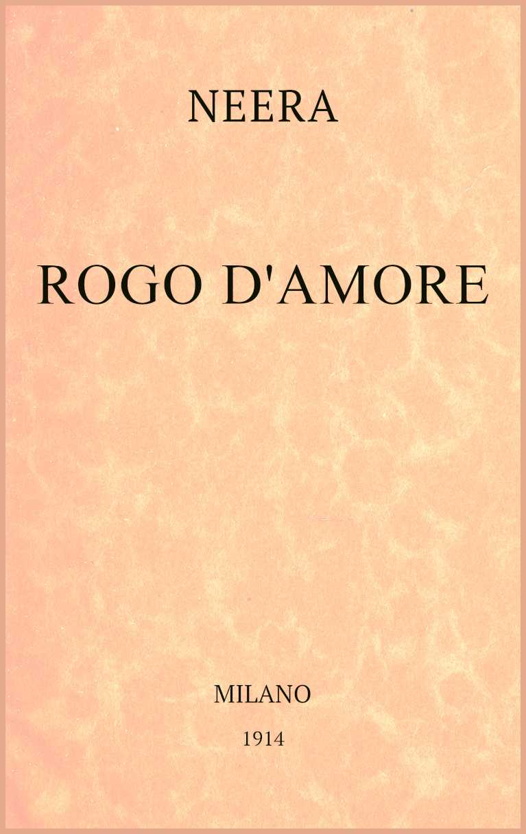 Rogo d'amore cover