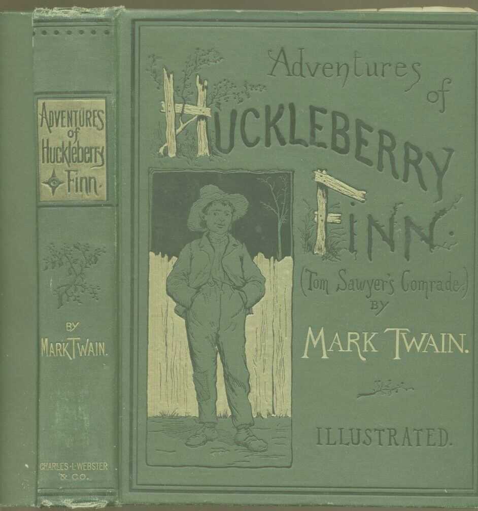 Adventures of Huckleberry Finn, Chapters 01 to 05 cover