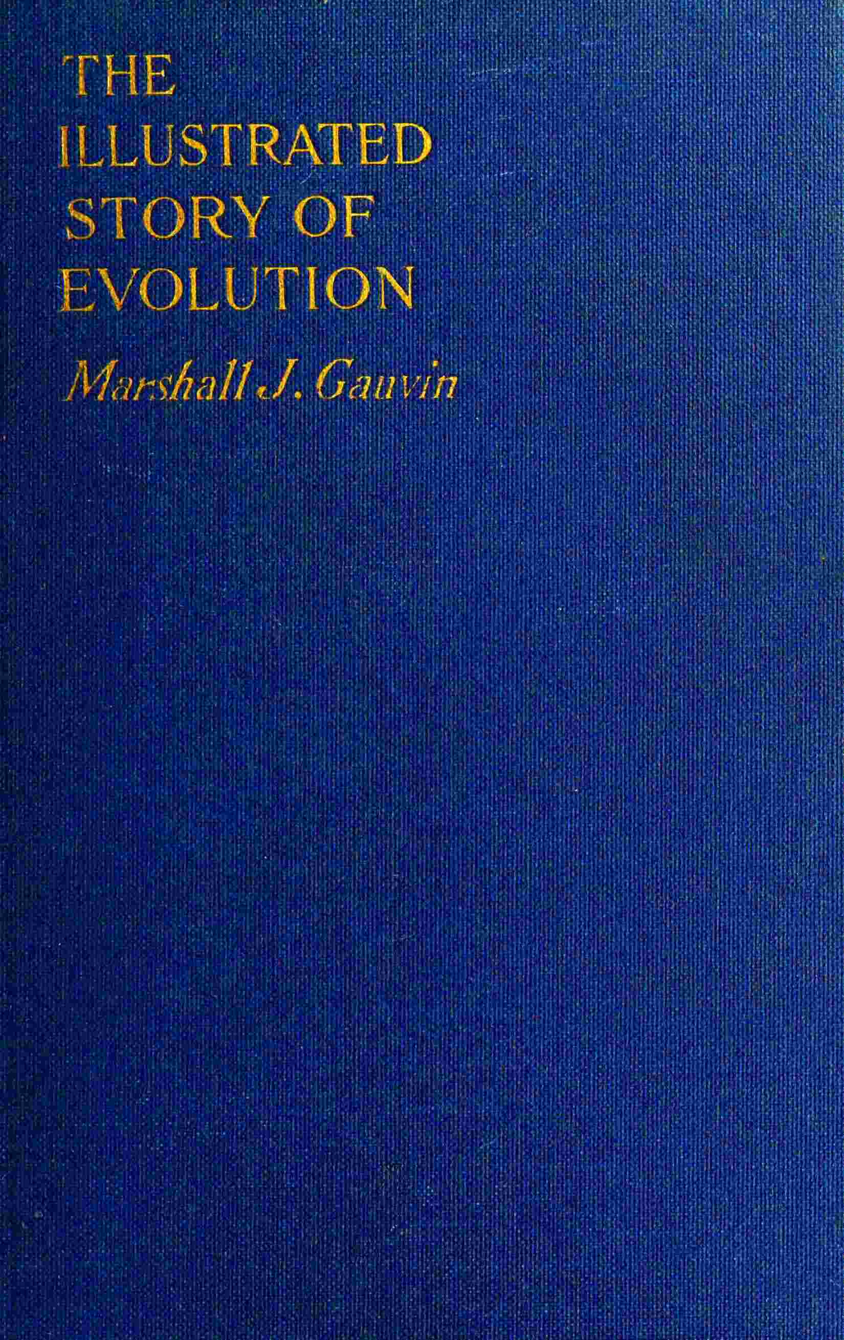 The illustrated story of evolution cover