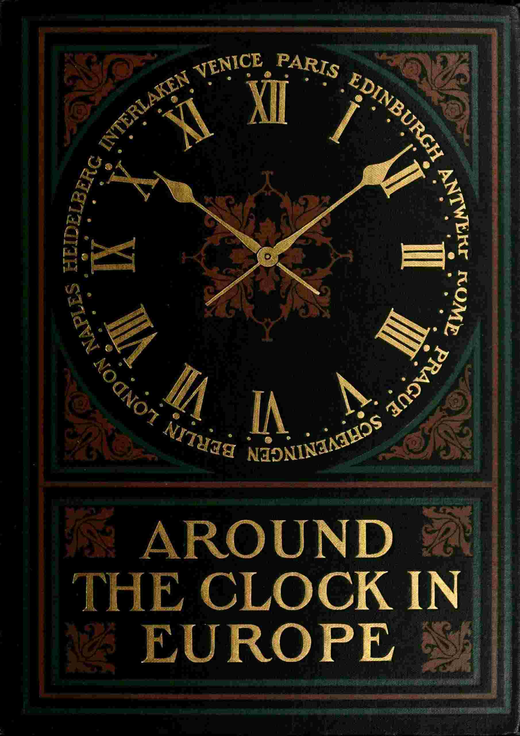 Around the clock in Europe cover