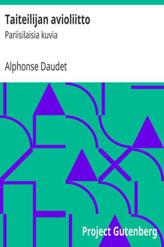 Taiteilijan avioliitto cover