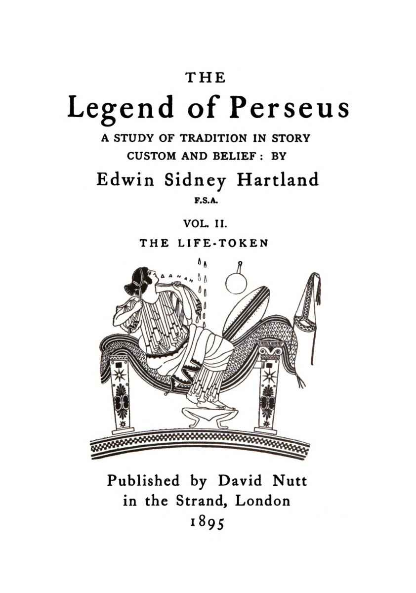 The legend of Perseus, Volume 2 (of 3) cover