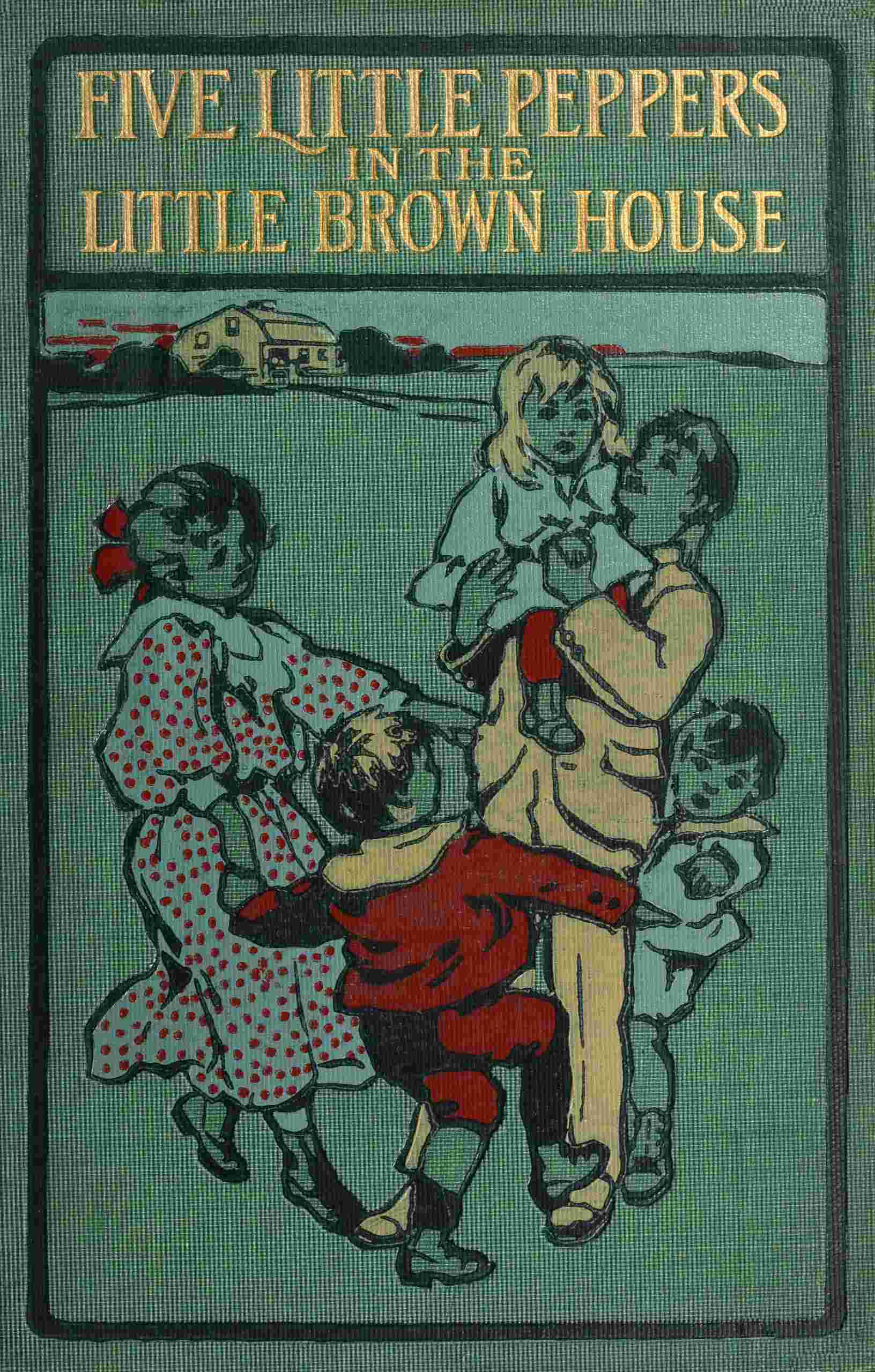 Five little Peppers in the Little Brown House cover