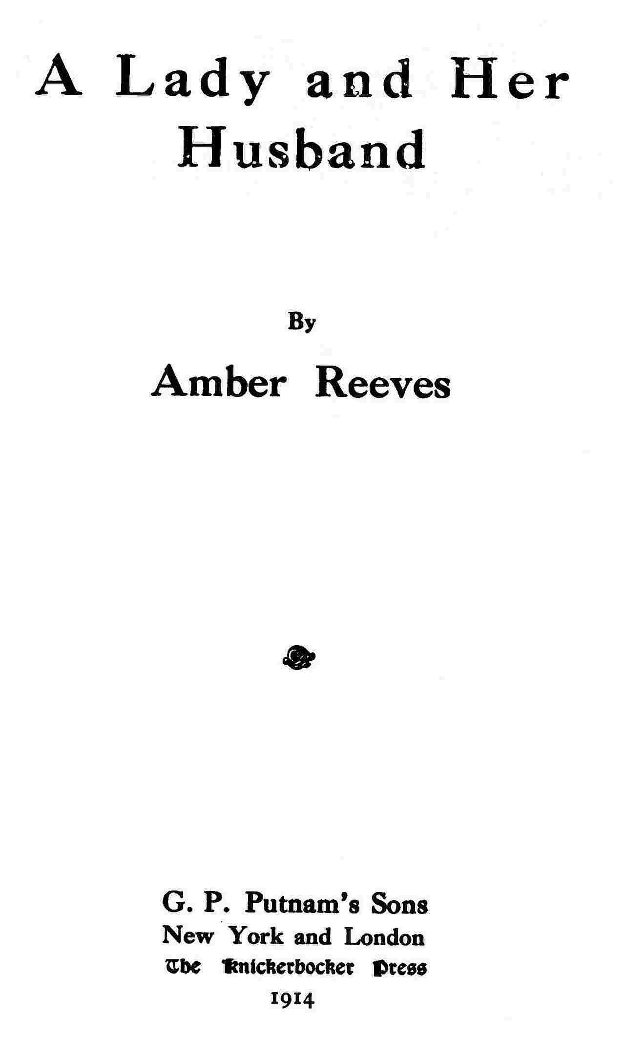 A lady and her husband cover