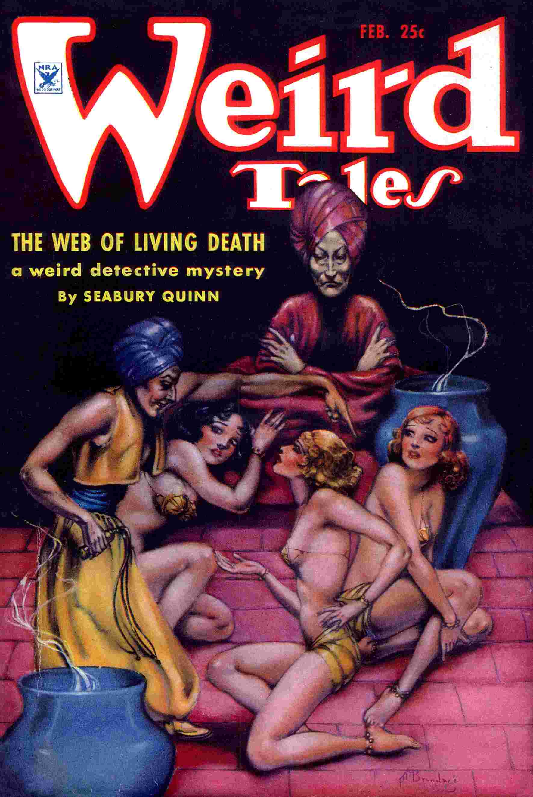 The grisly horror cover