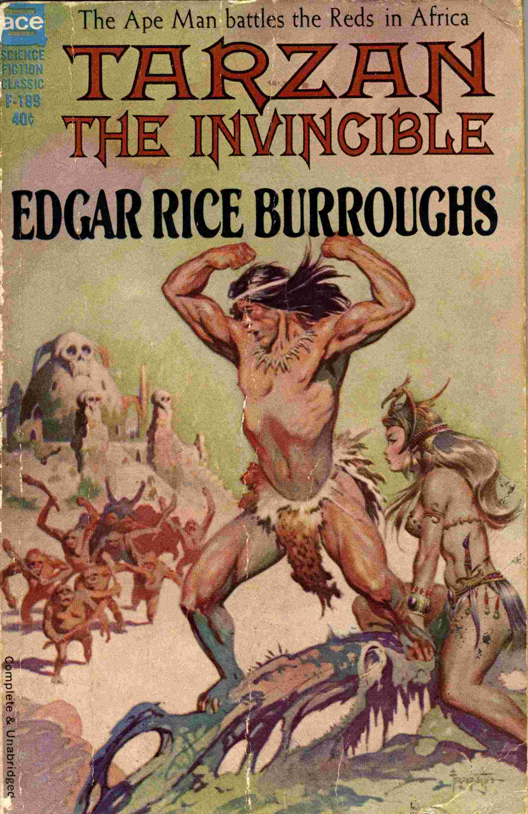 Tarzan the invincible cover