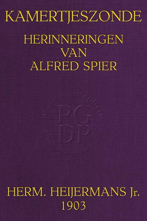 Kamertjeszonde cover
