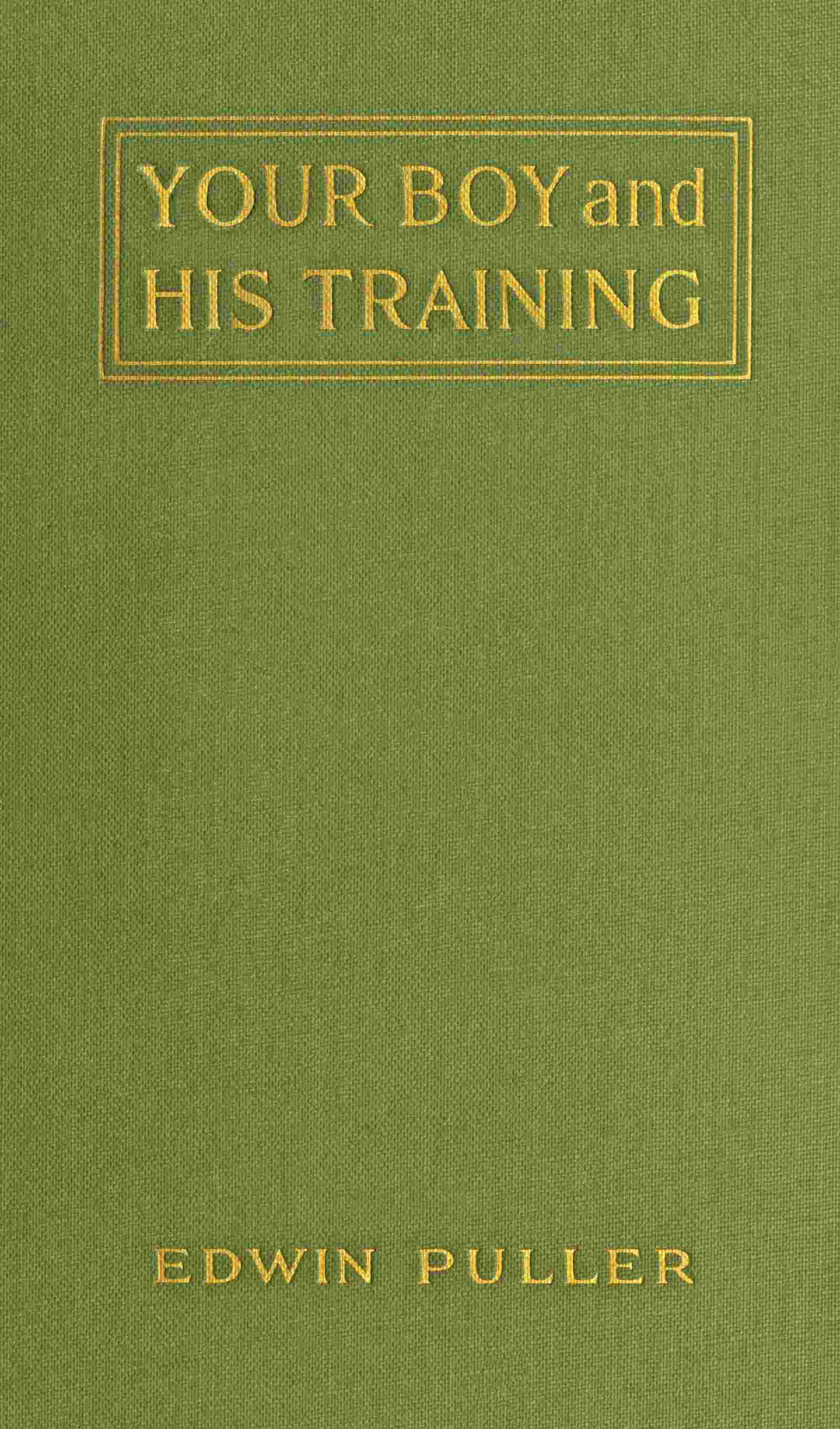 Your boy and his training cover