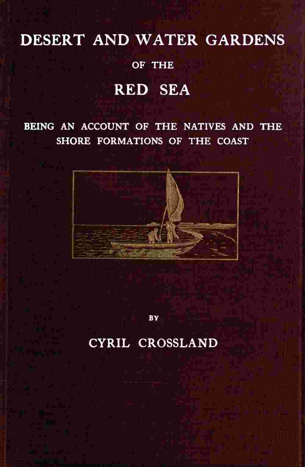 Desert and water gardens of the Red Sea cover