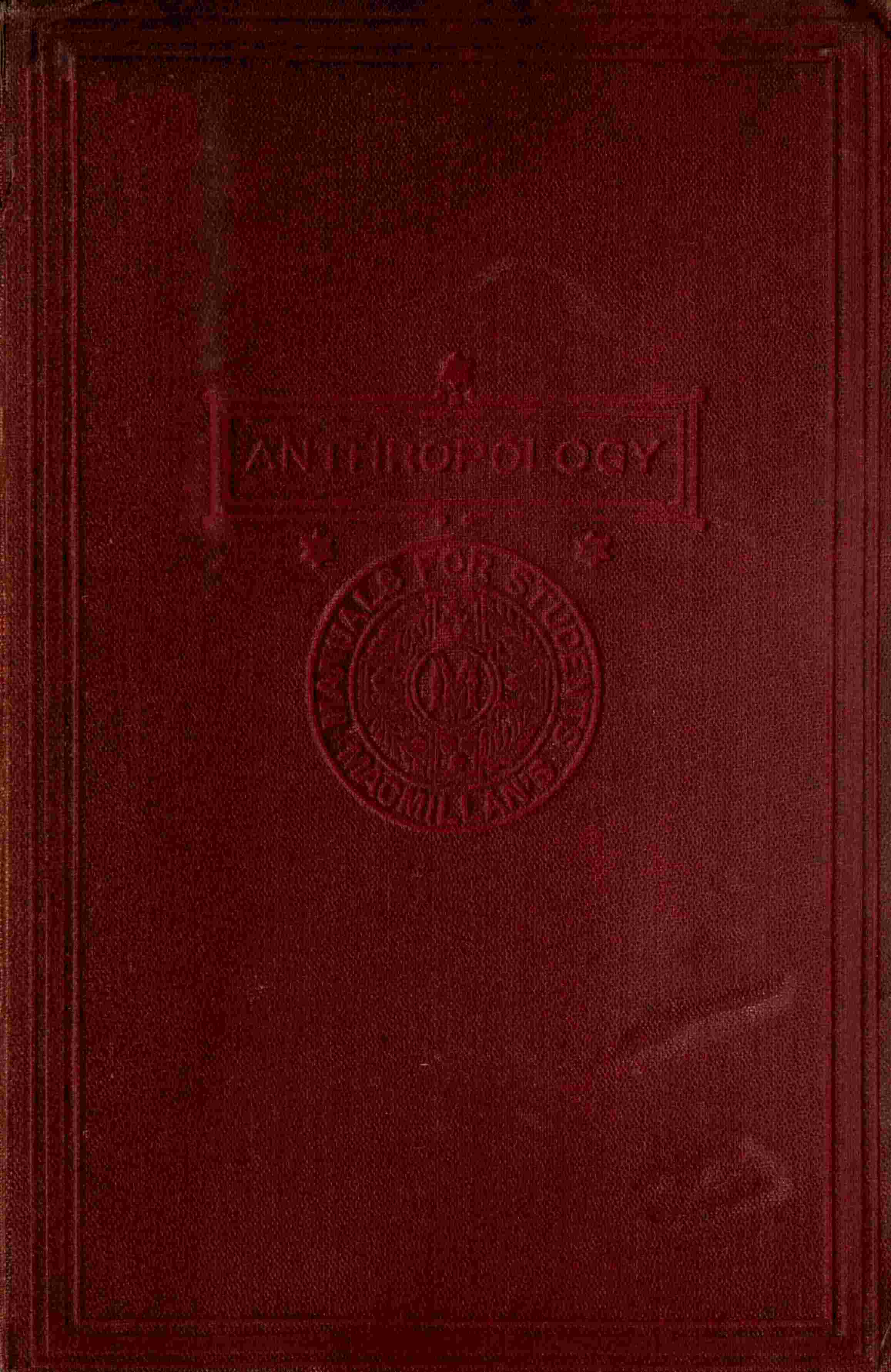 Anthropology cover