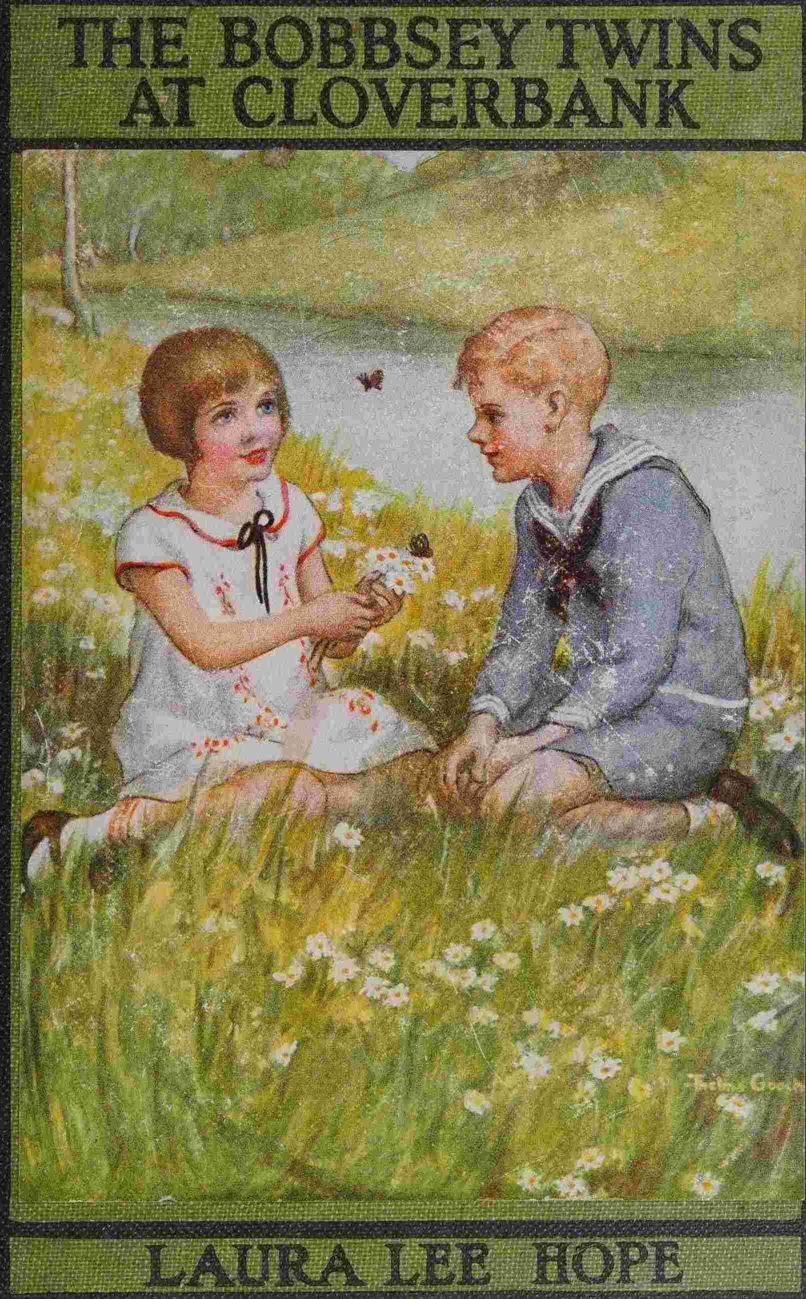 The Bobbsey twins at Cloverbank cover