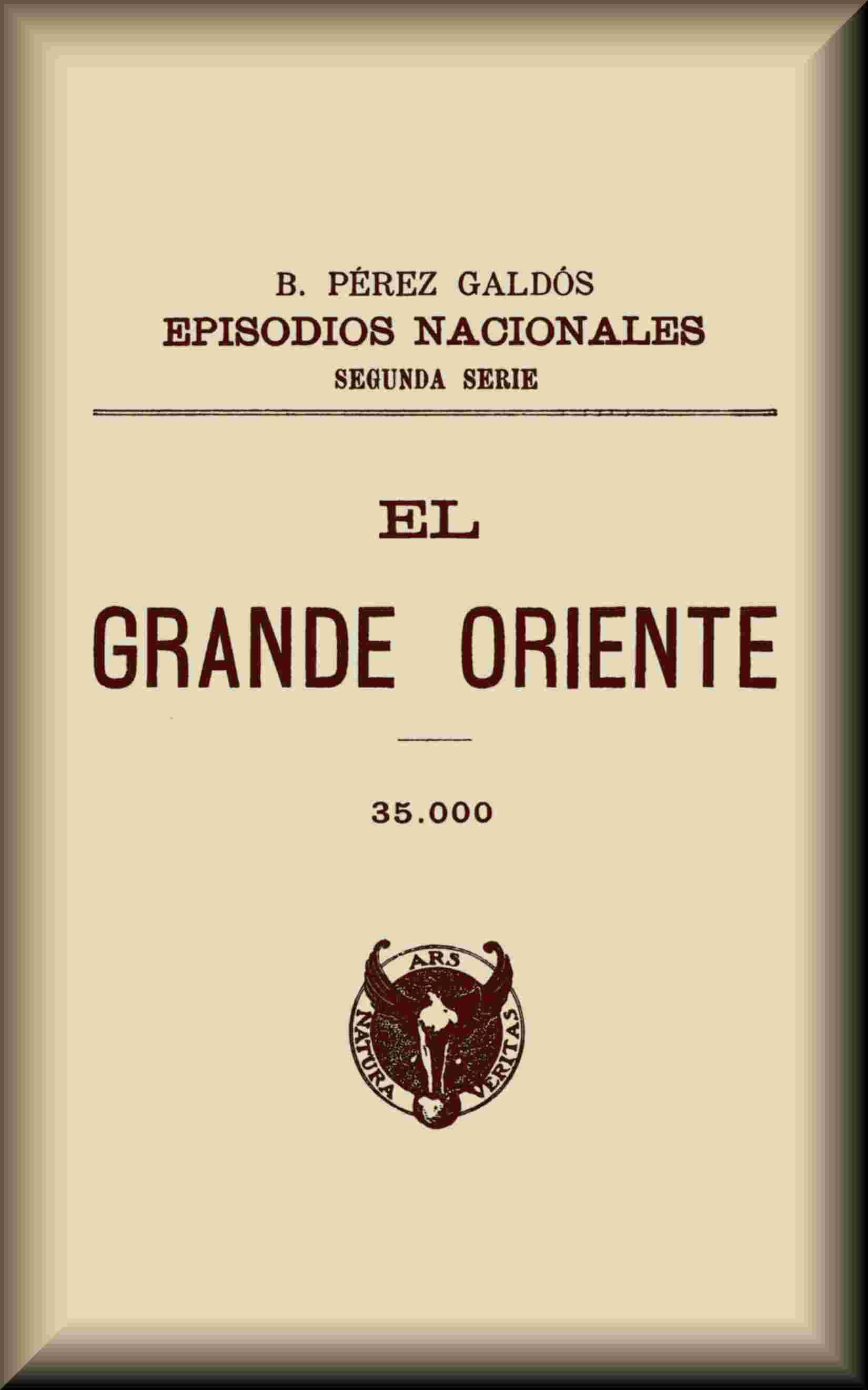 El Grande Oriente cover