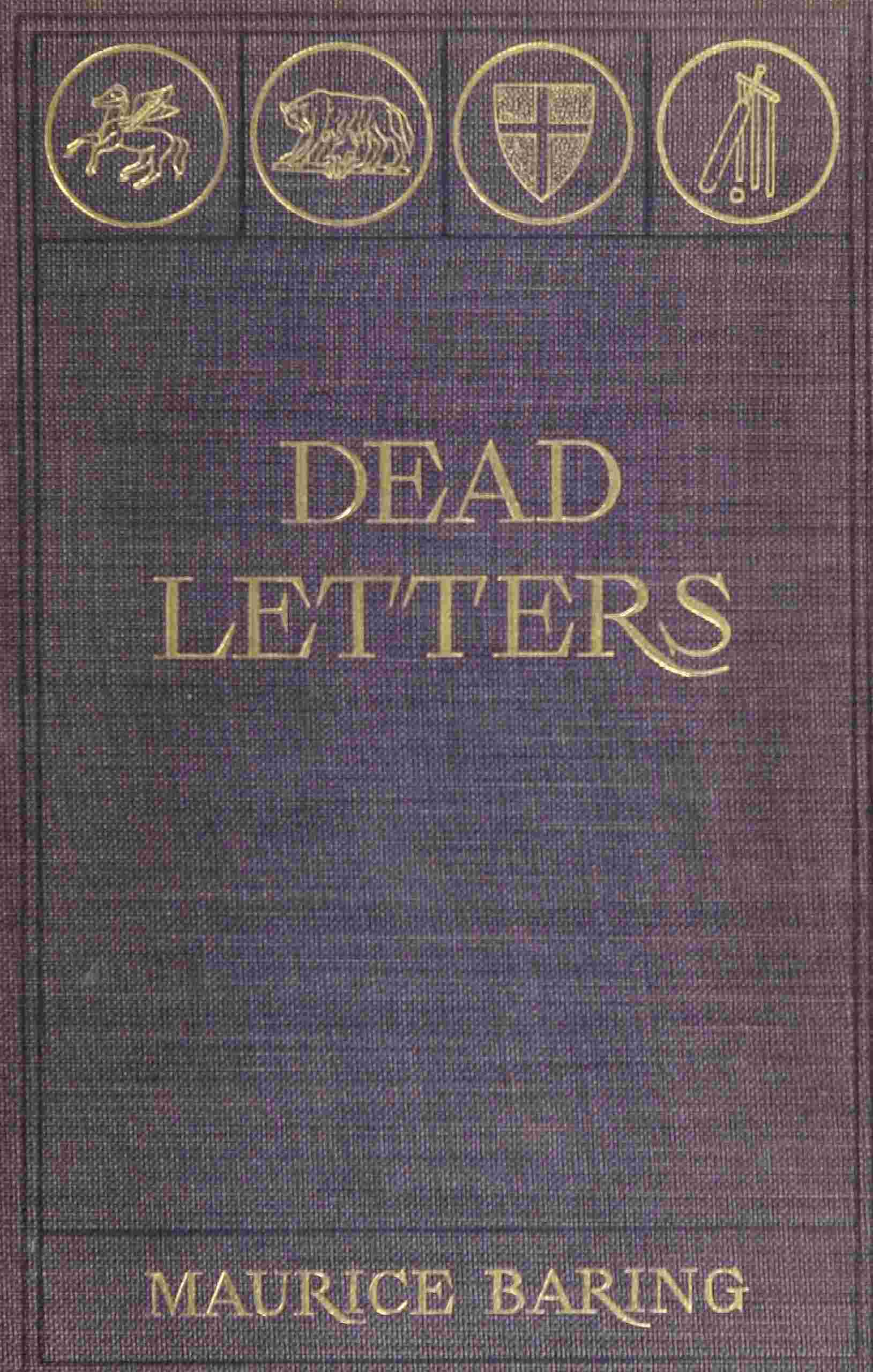 Dead letters cover