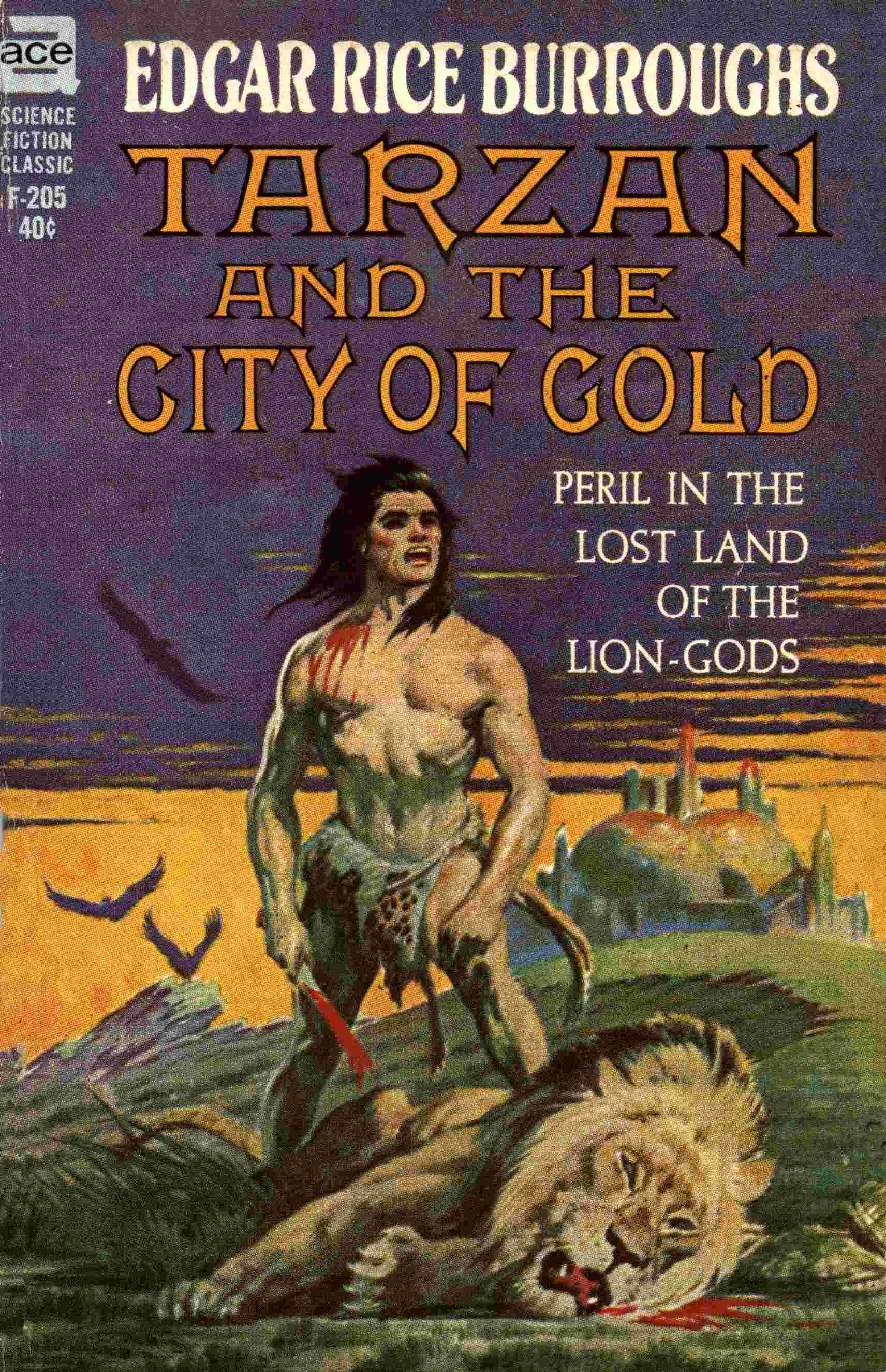 Tarzan and the city of gold cover