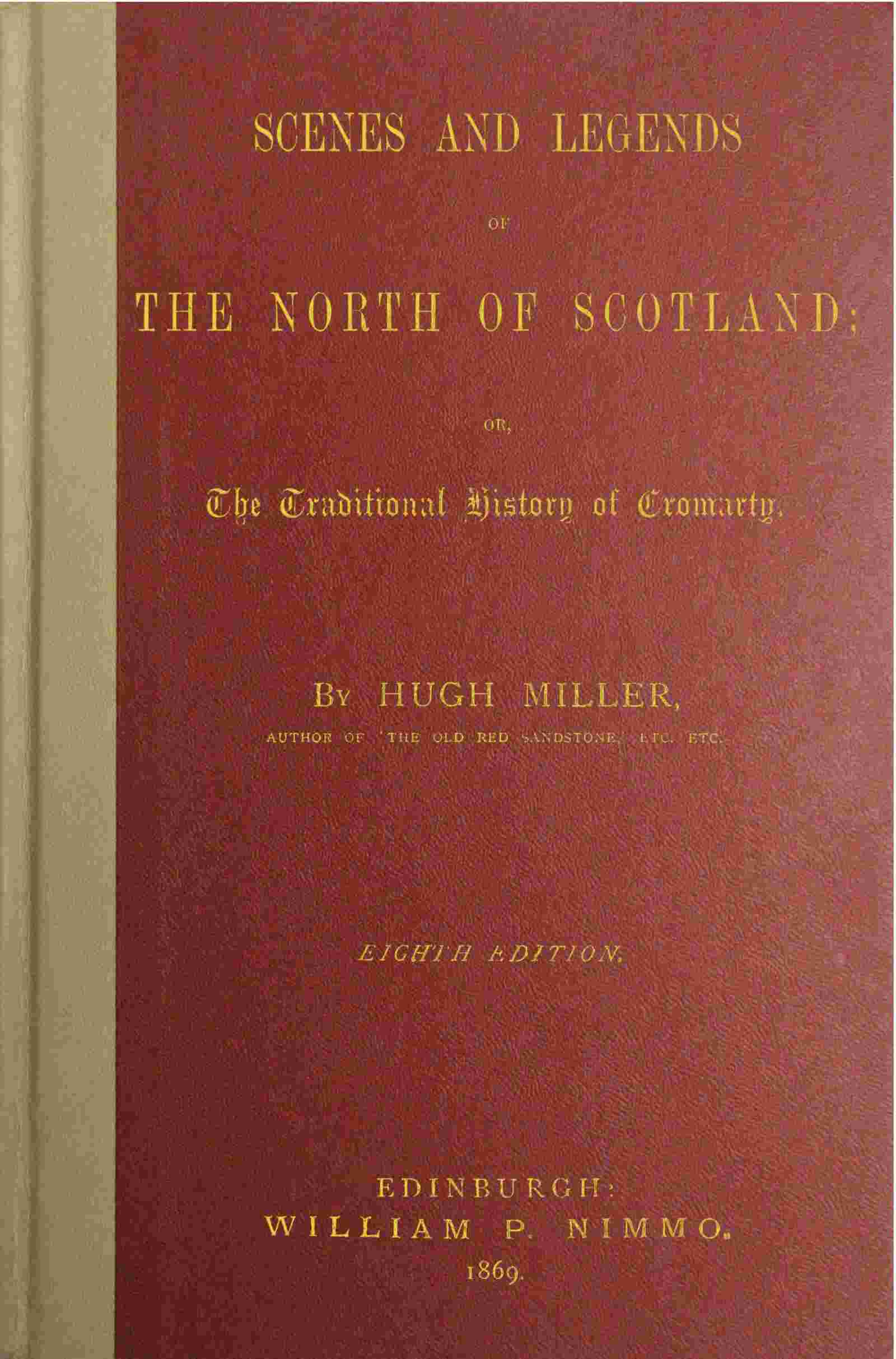 Scenes and legends of the north of Scotland cover
