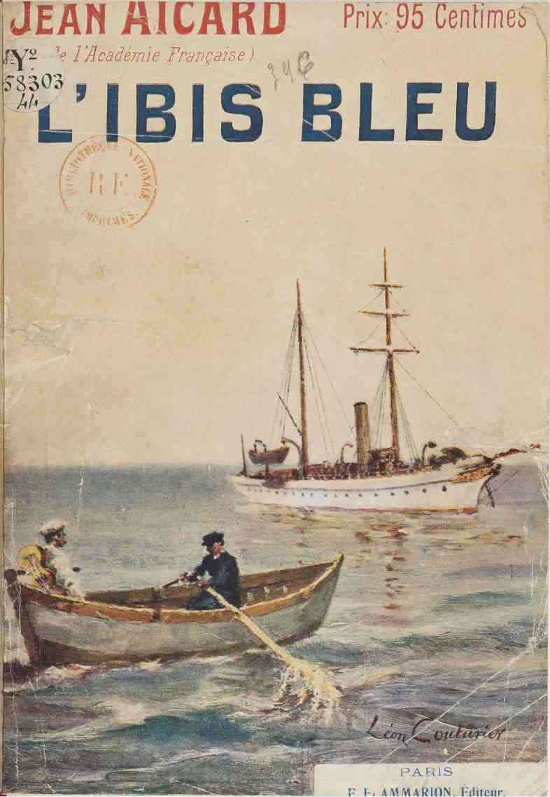 L'ibis bleu cover