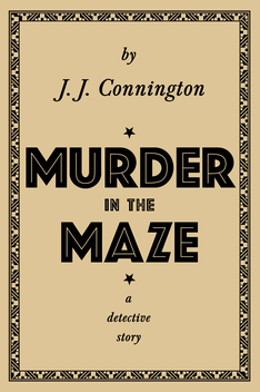 Murder in the maze cover