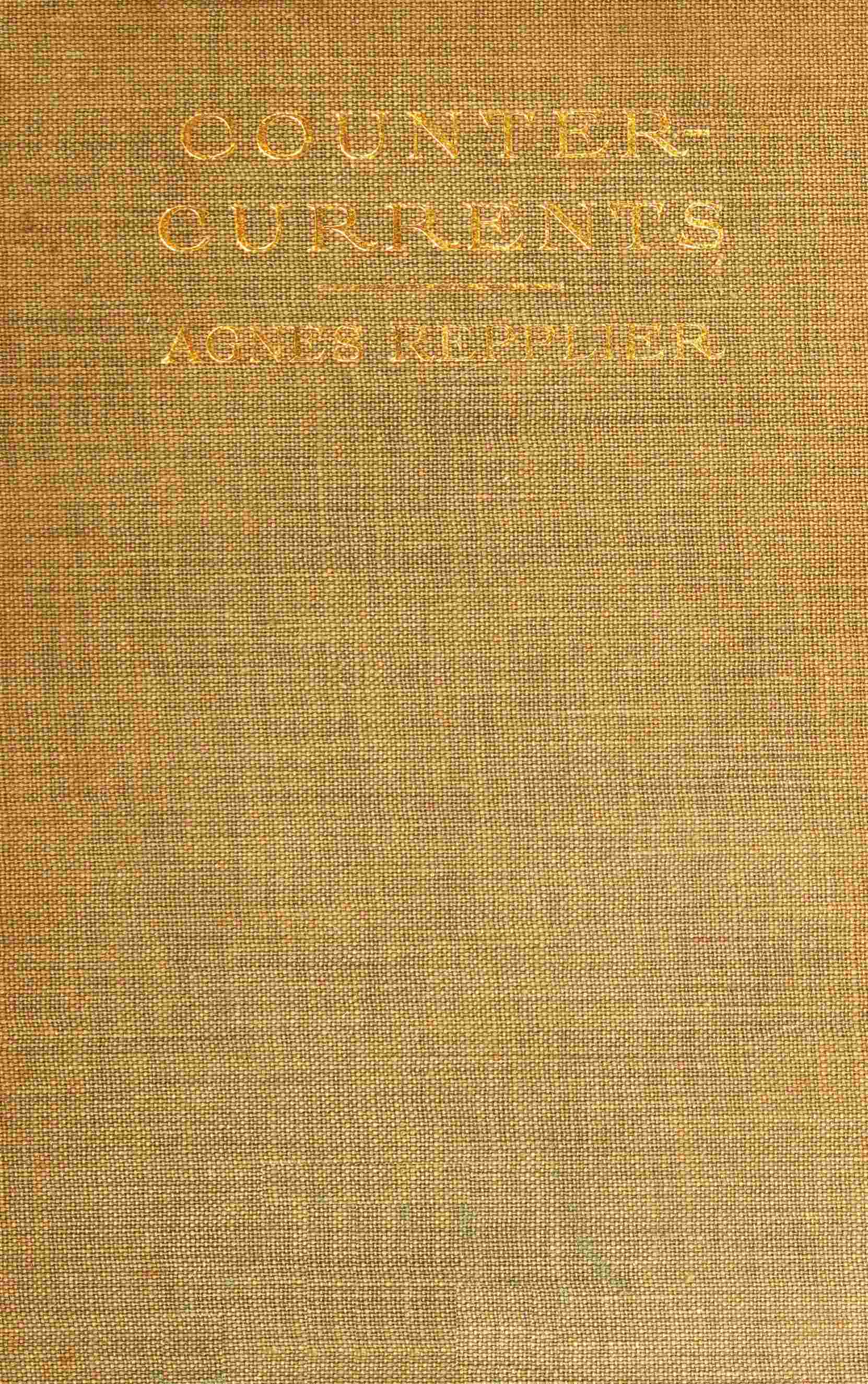 Counter-currents cover