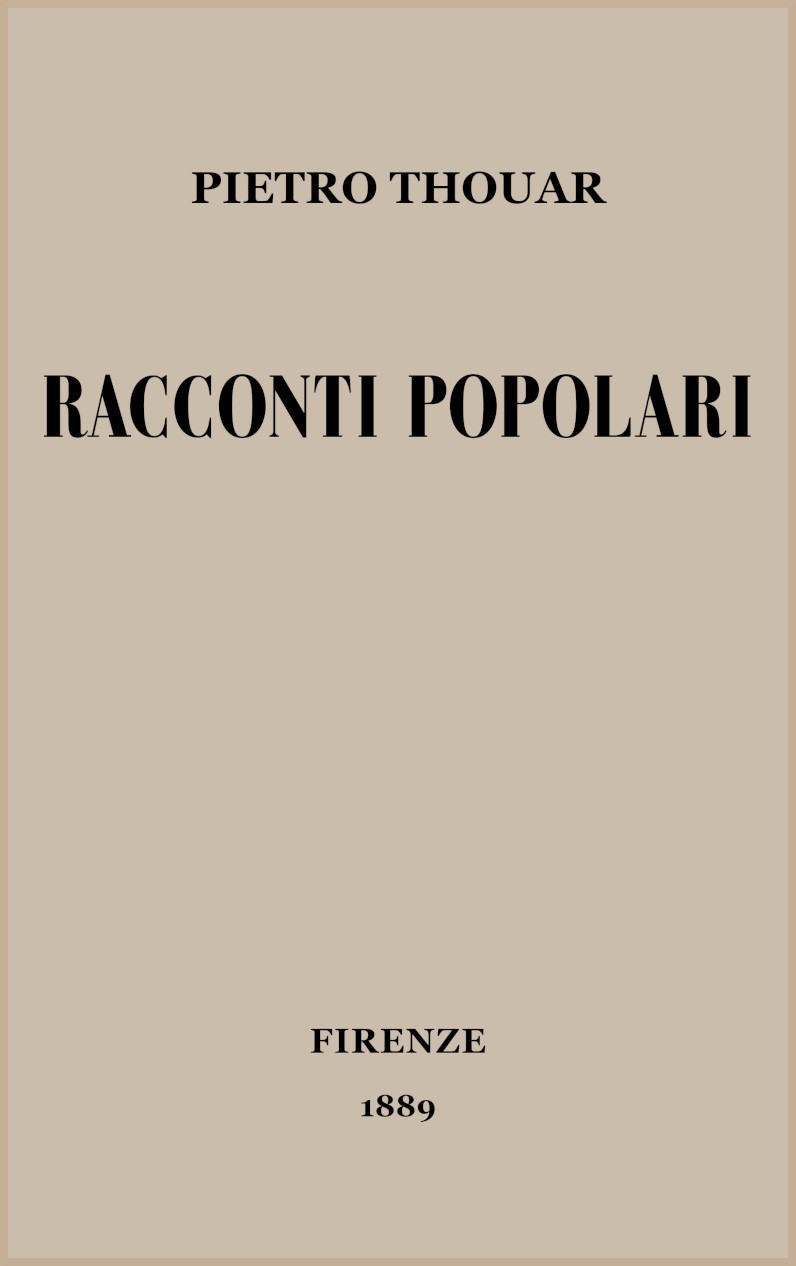 Racconti popolari cover