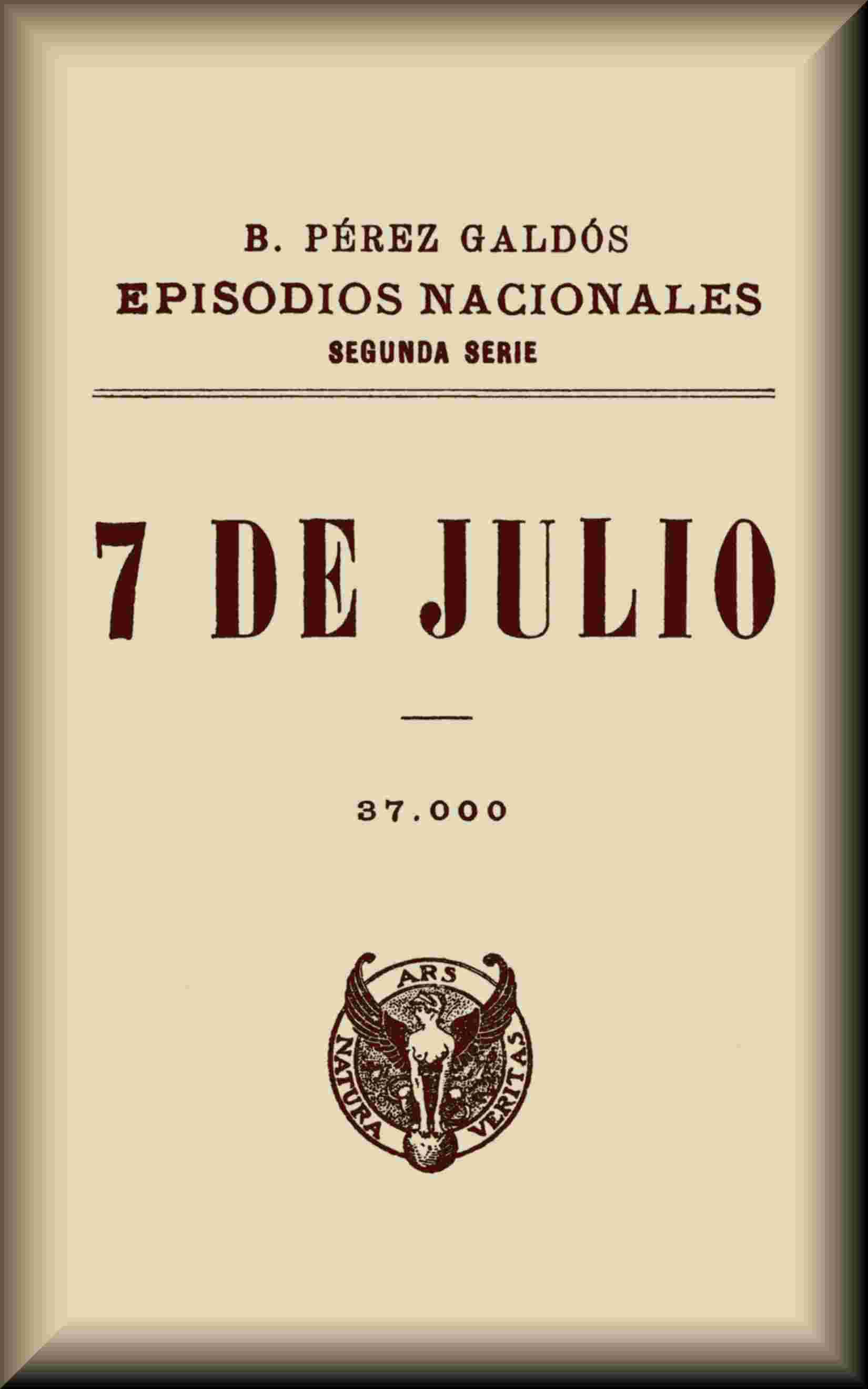 7 de julio cover