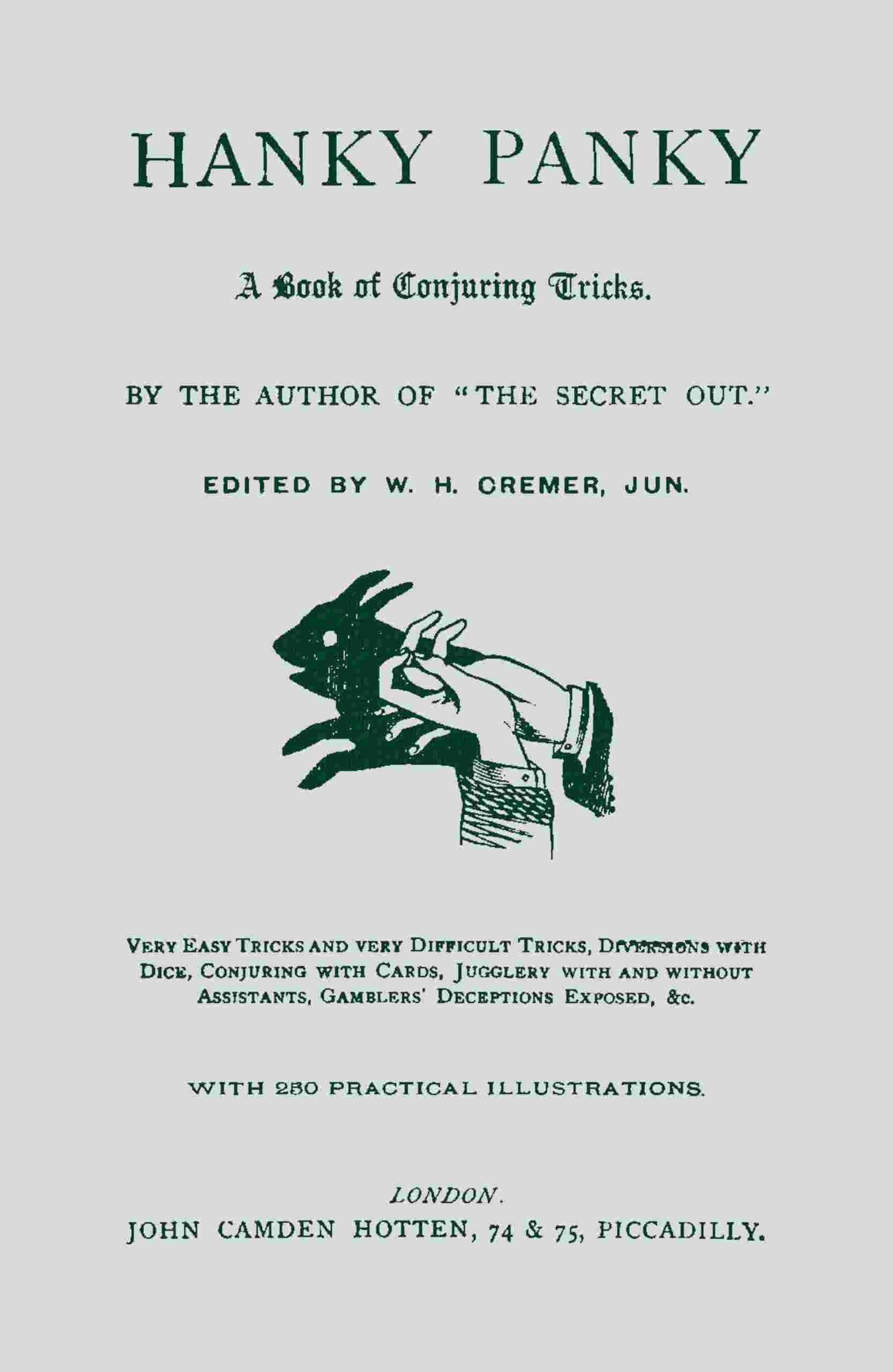 Hanky Panky cover