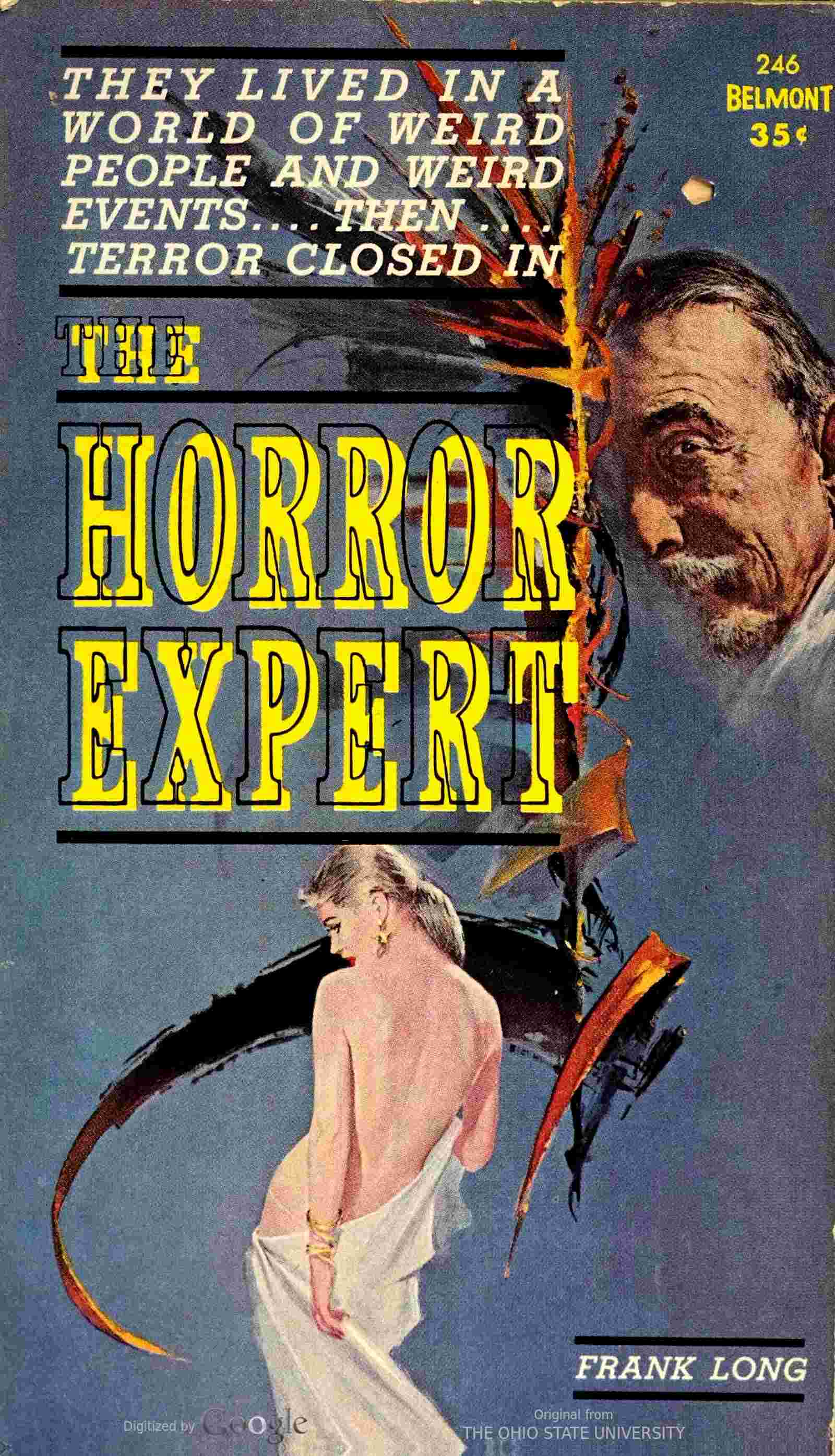 The horror expert cover