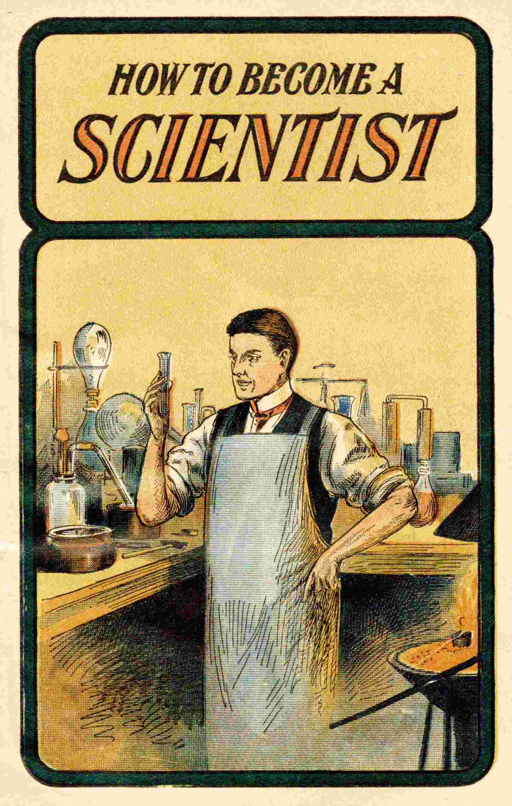 How to become a scientist cover