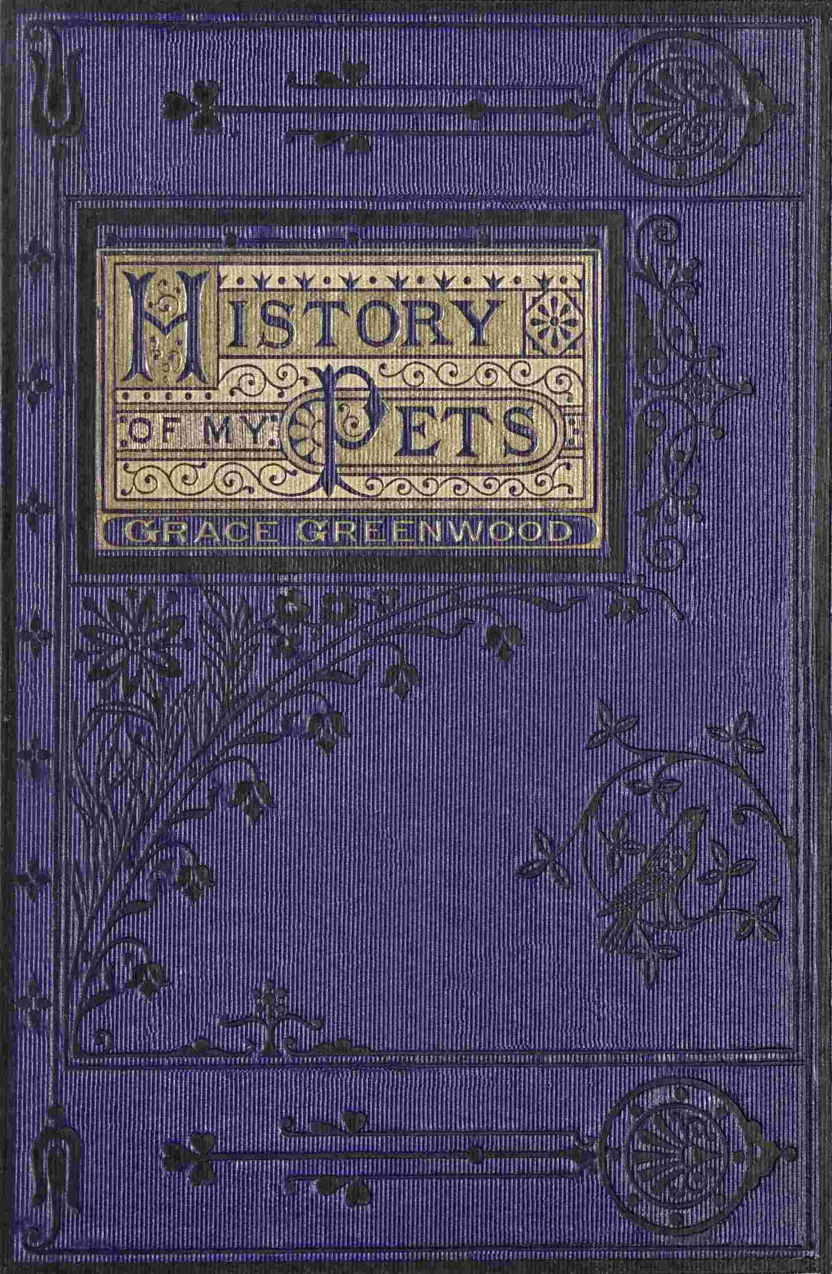 History of my pets cover