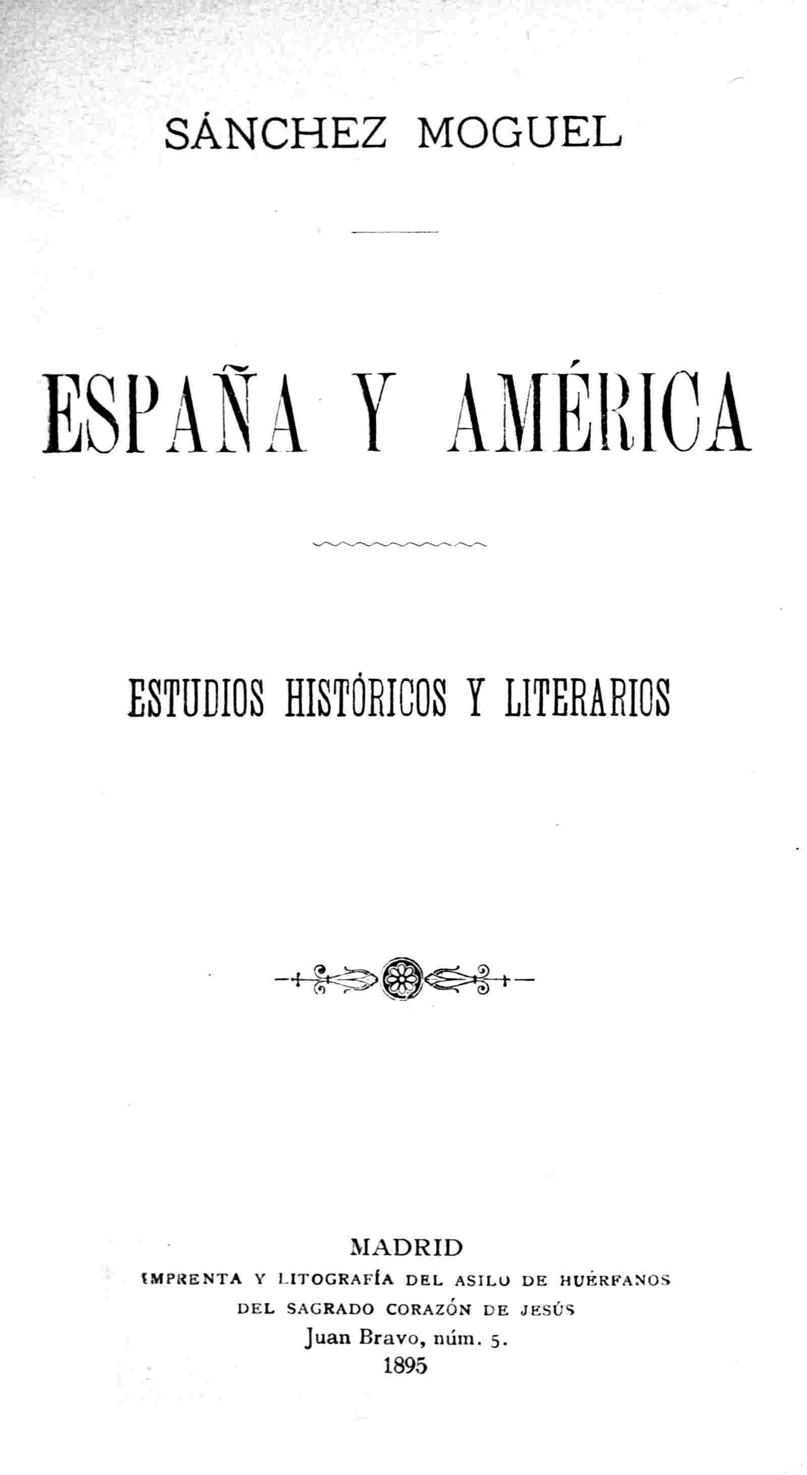 España y América cover