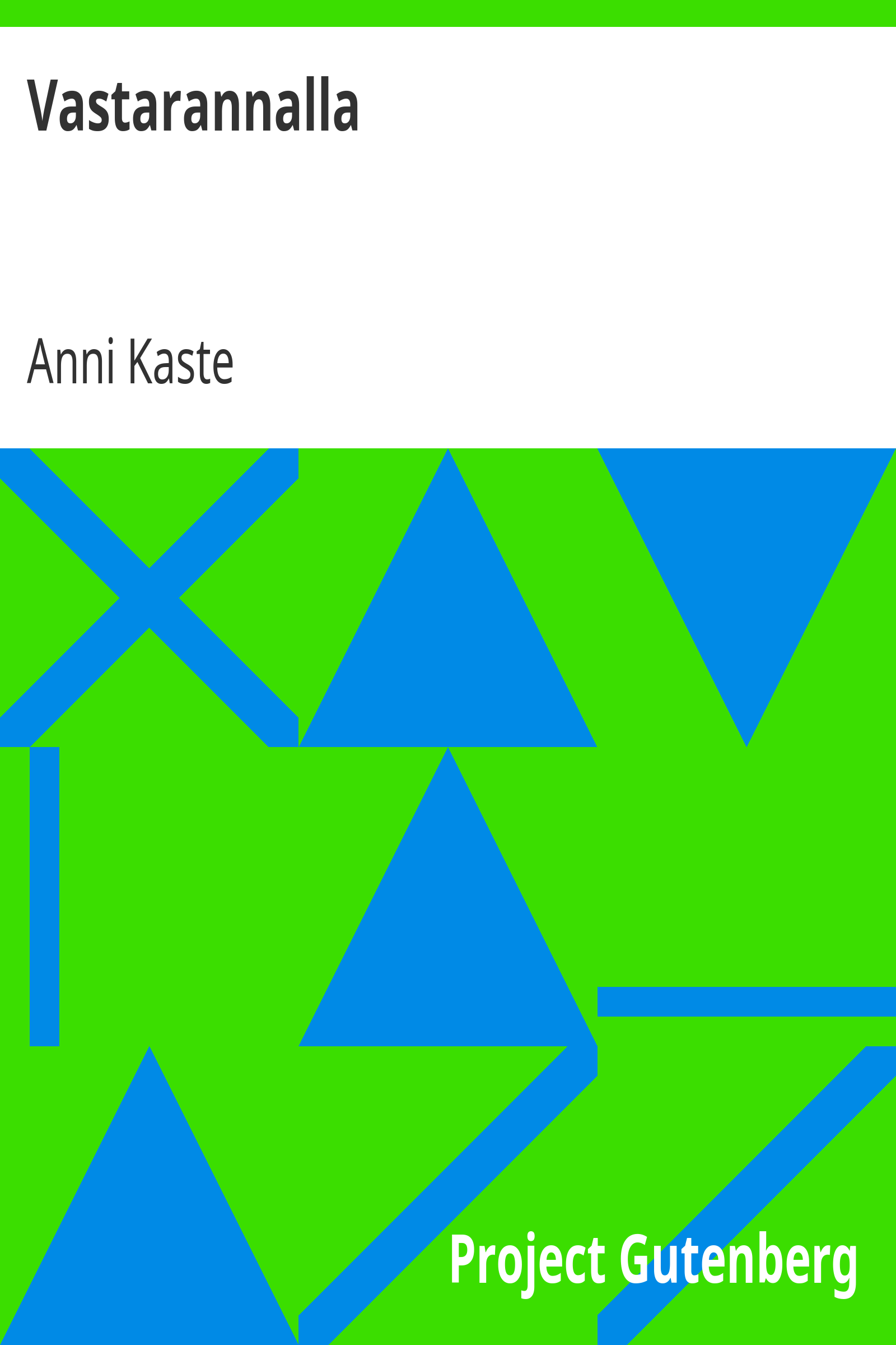 Vastarannalla cover