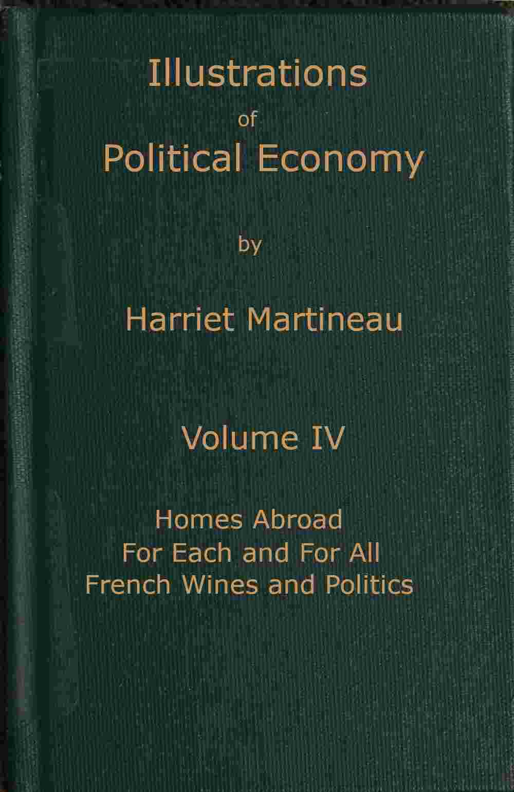 Illustrations of political economy, Volume 4 (of 9) cover