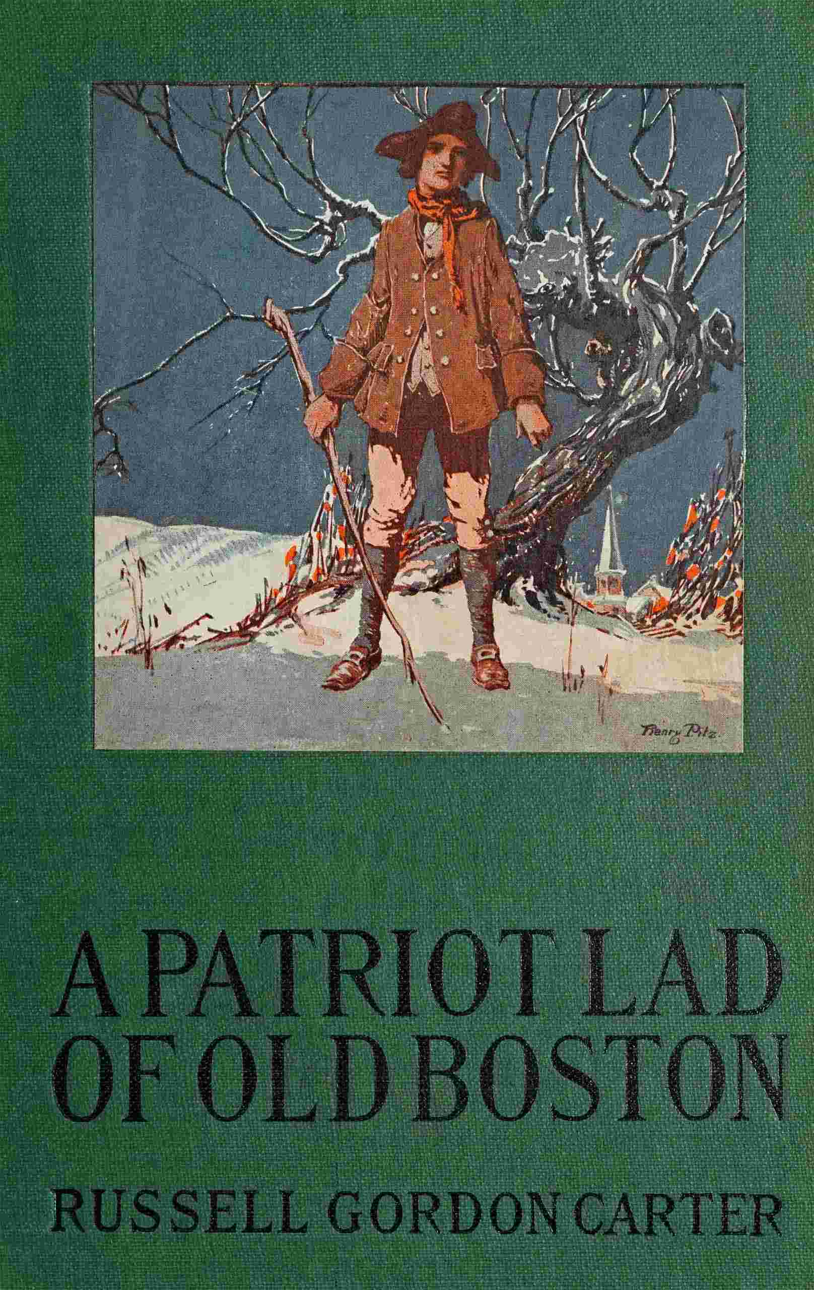 A patriot lad of old Boston cover
