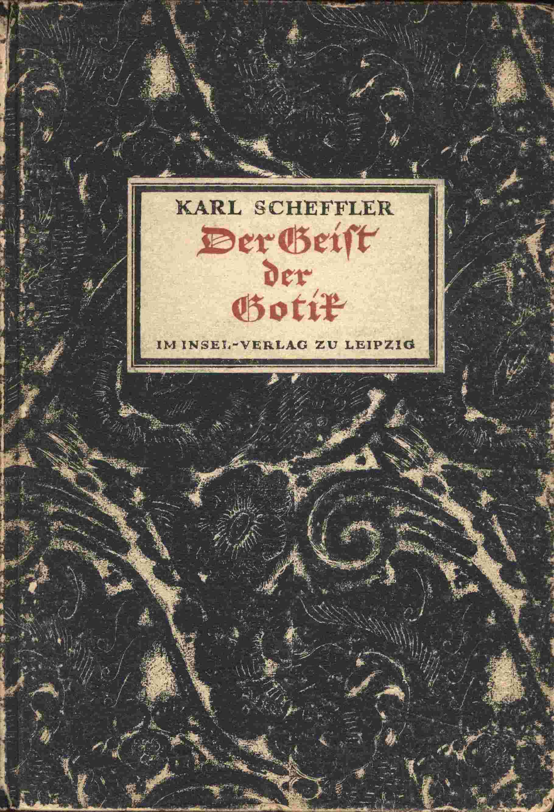 Der Geist der Gotik cover
