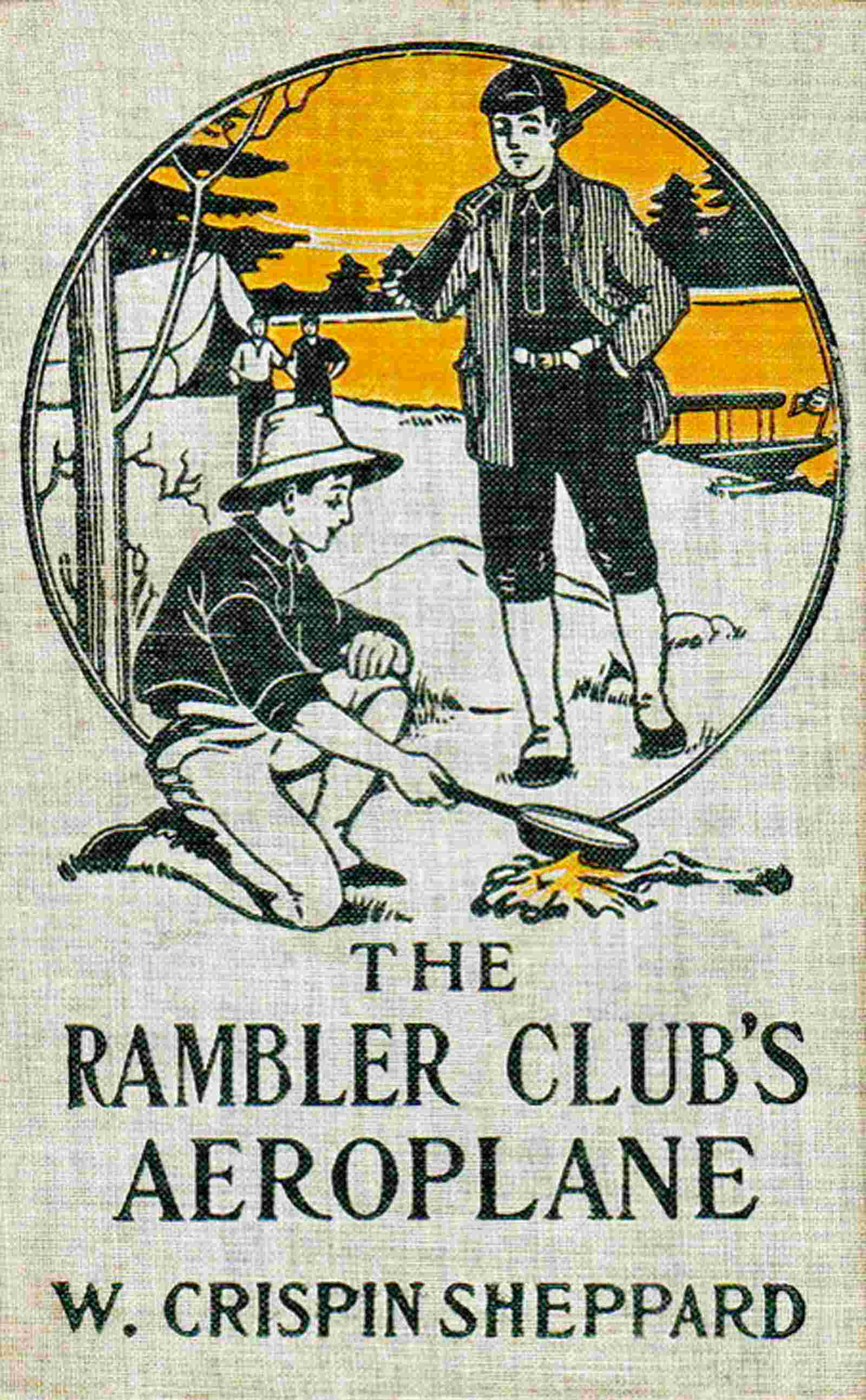 The Rambler Club's aeroplane cover