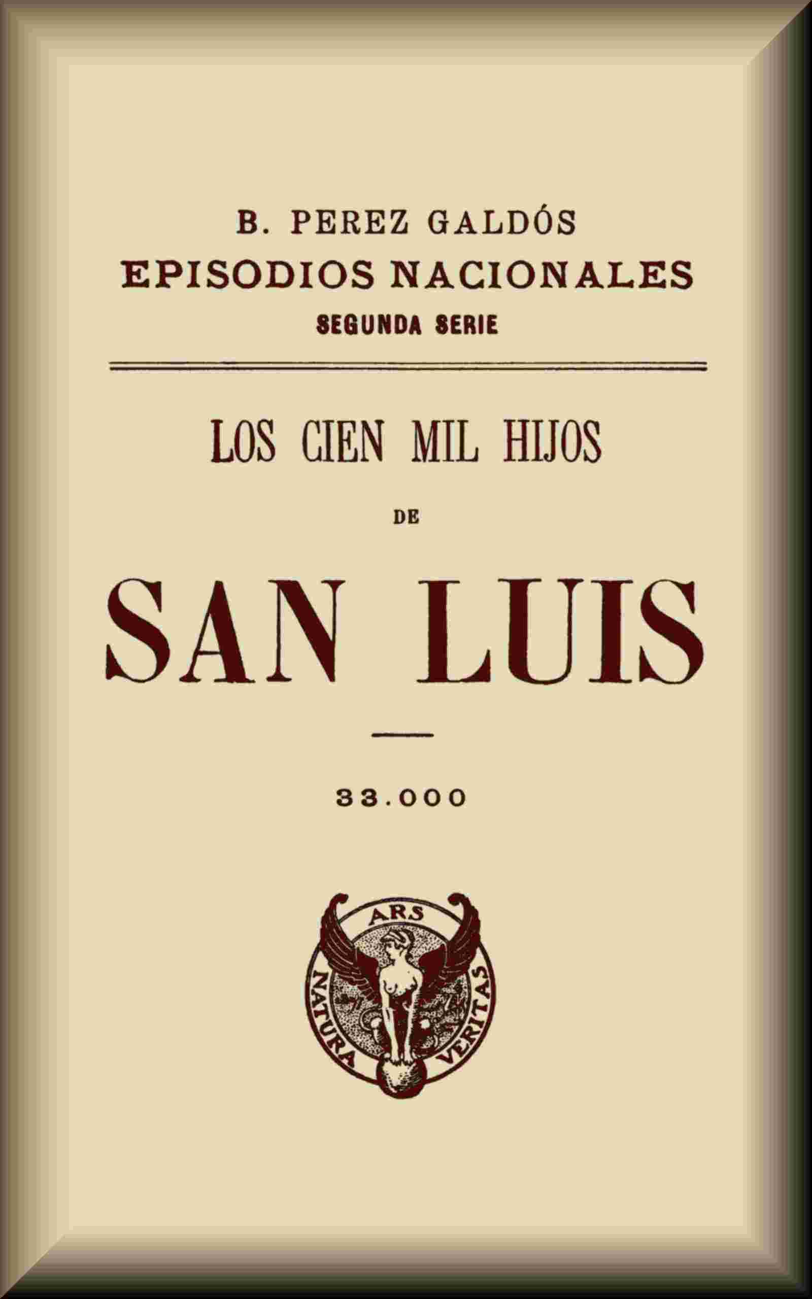 Los cien mil hijos de San Luis cover