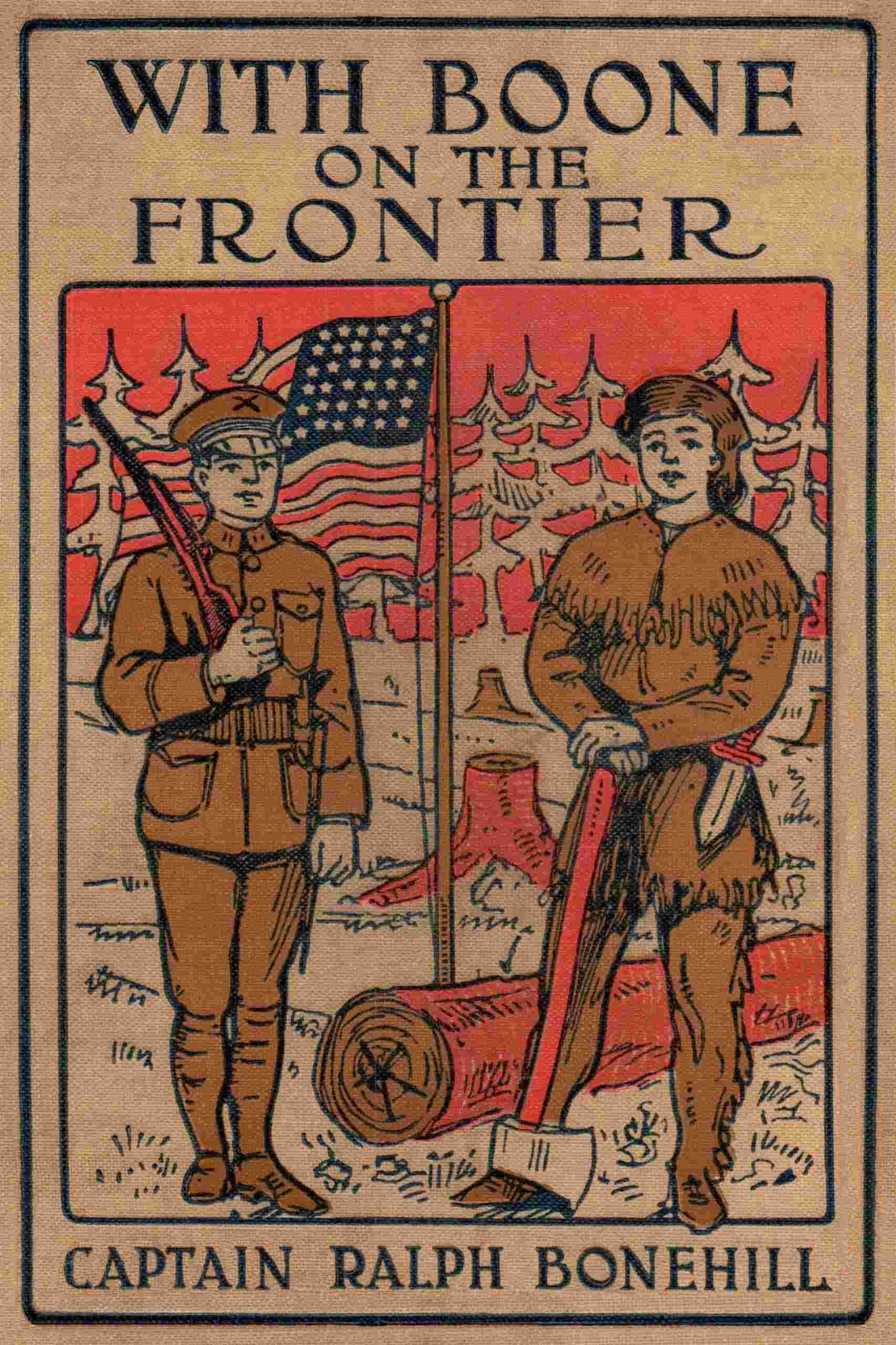 With Boone on the frontier cover
