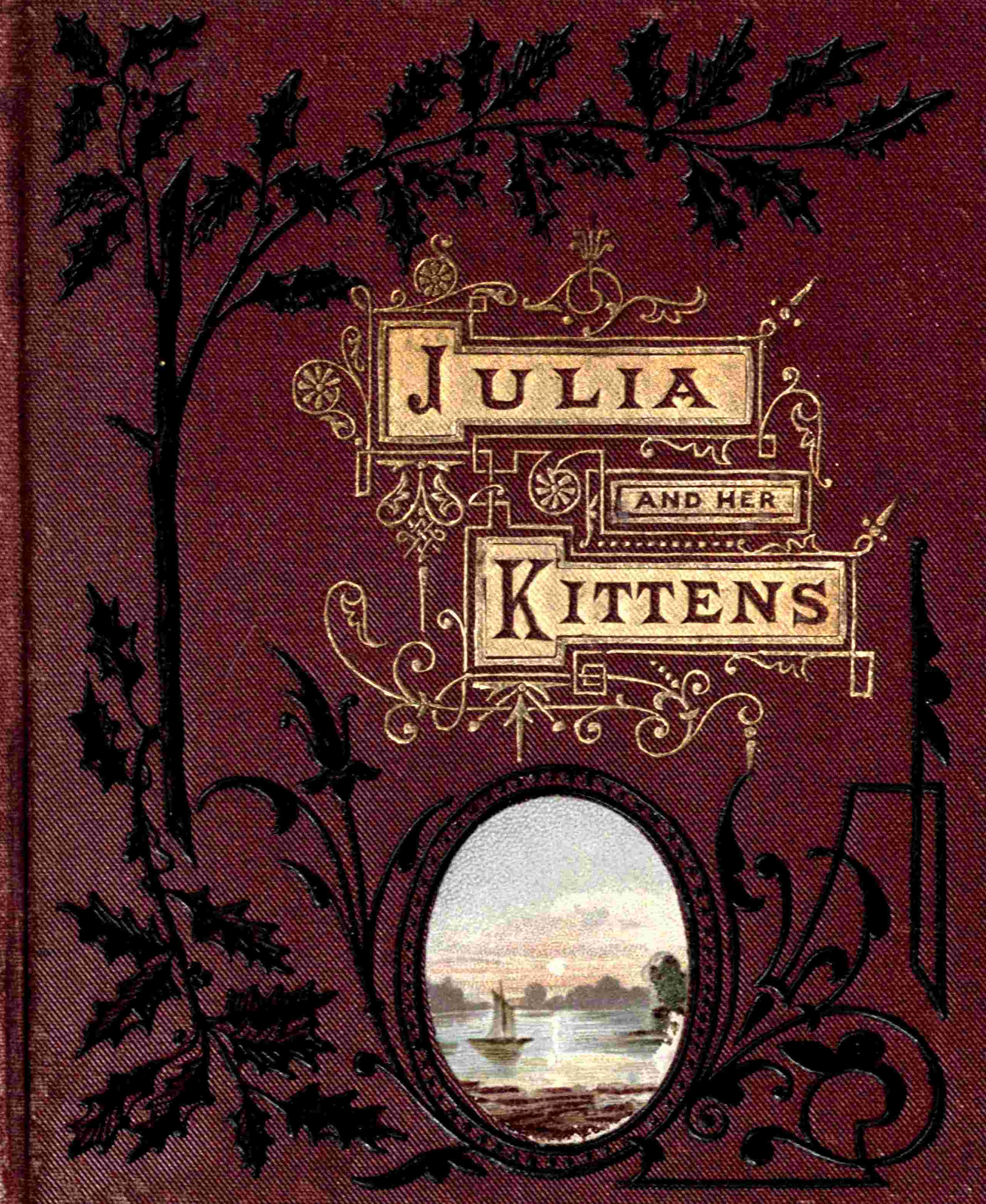 Julia Cary and her kitten cover