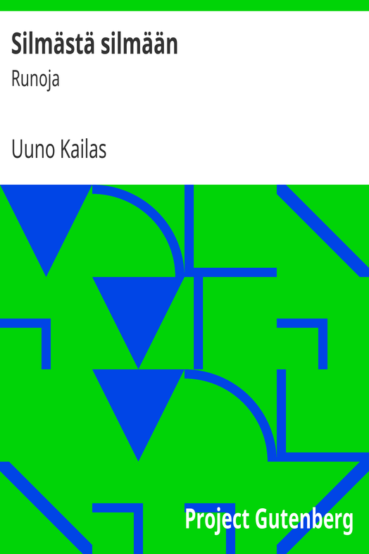 Silmästä silmään cover