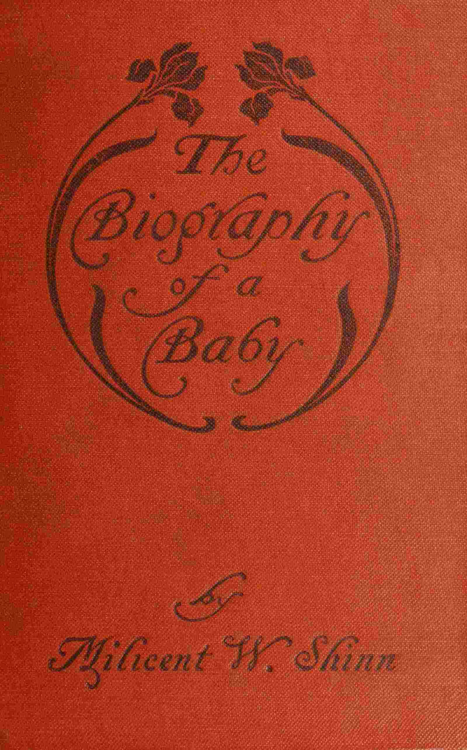The biography of a baby cover