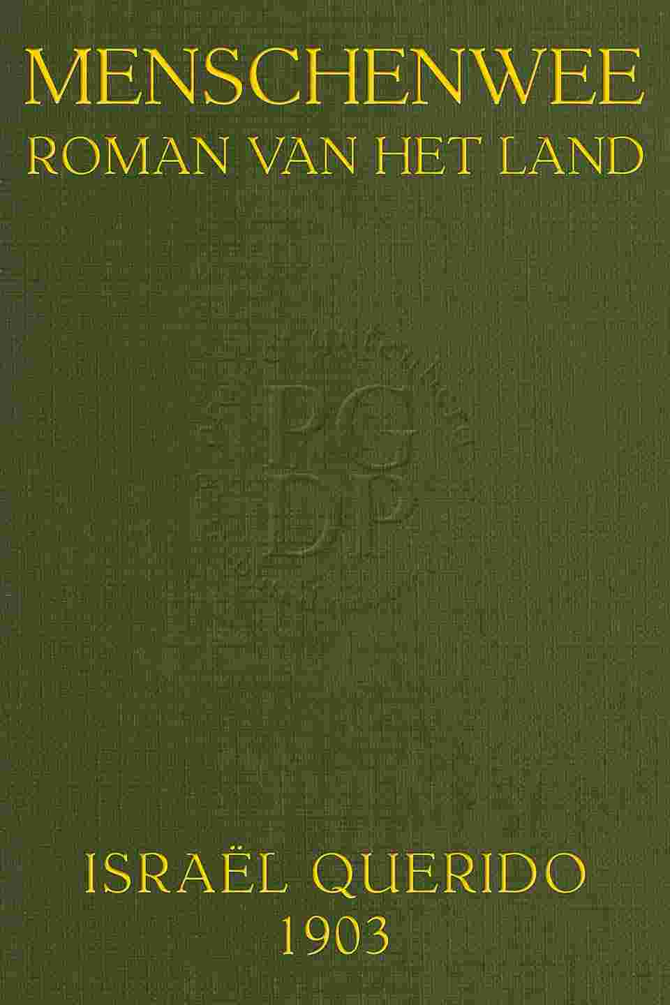 Menschenwee cover