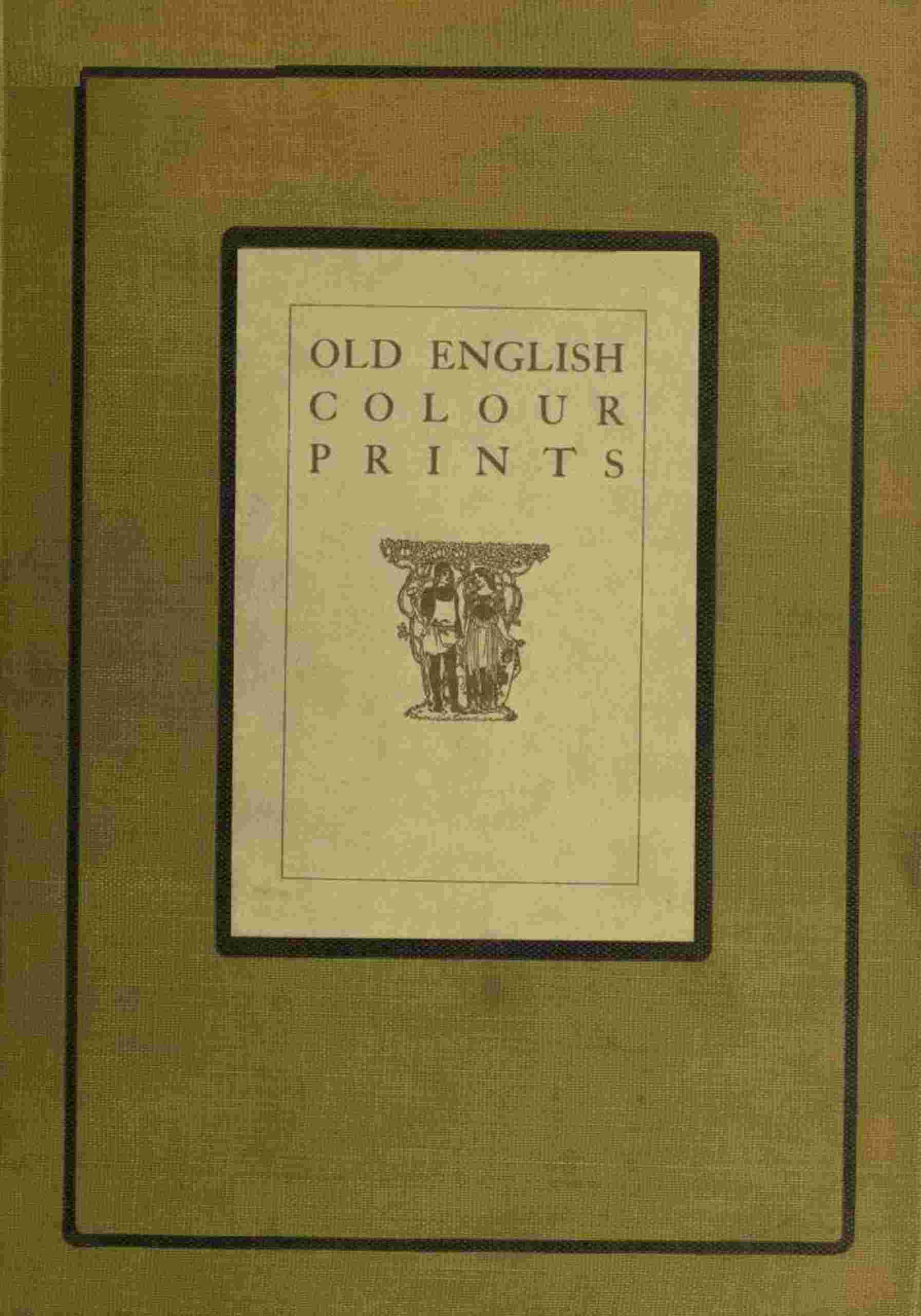 Old English colour prints cover