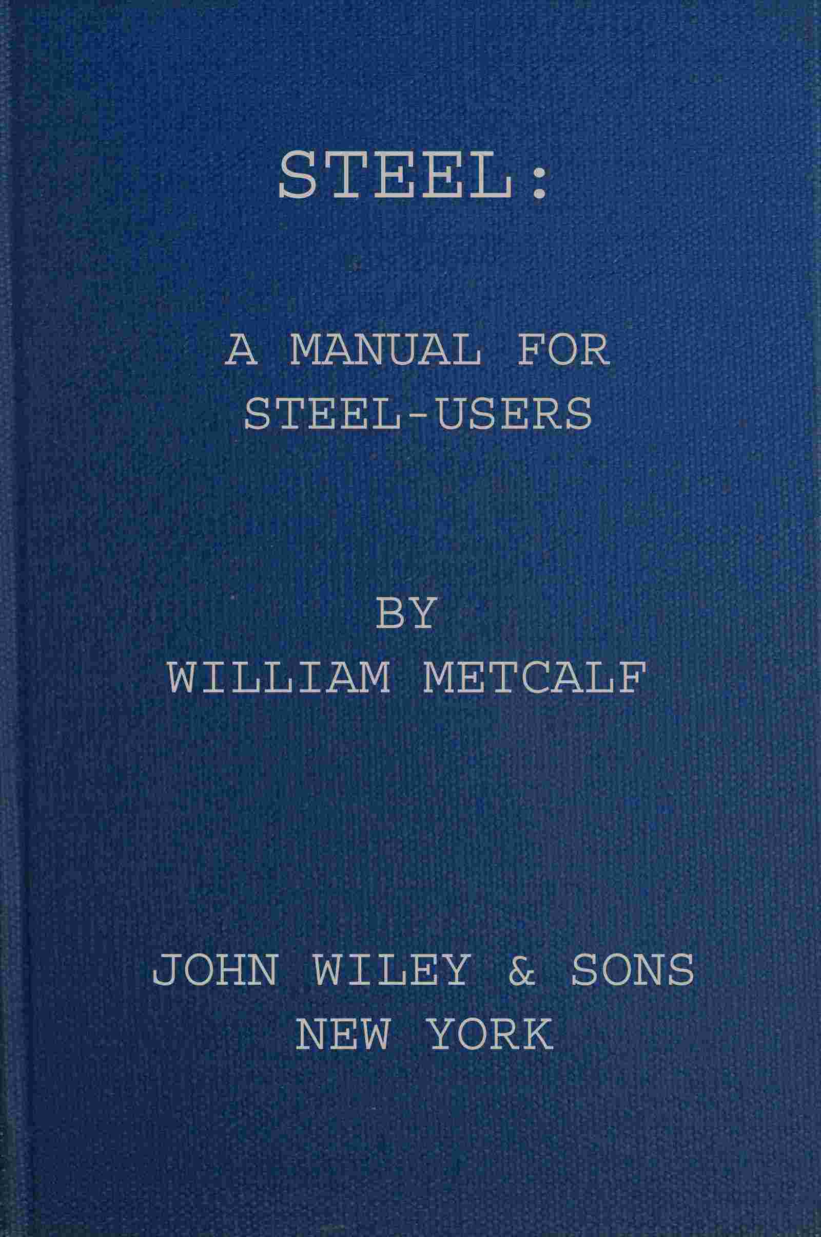 Steel cover