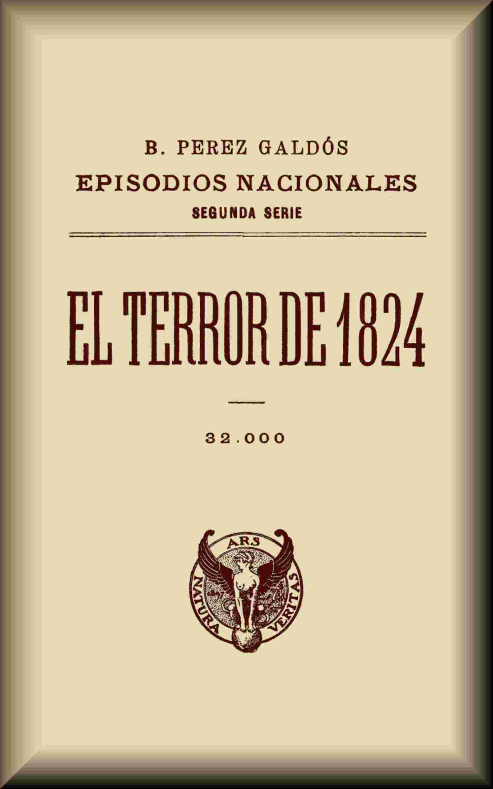El terror de 1824 cover