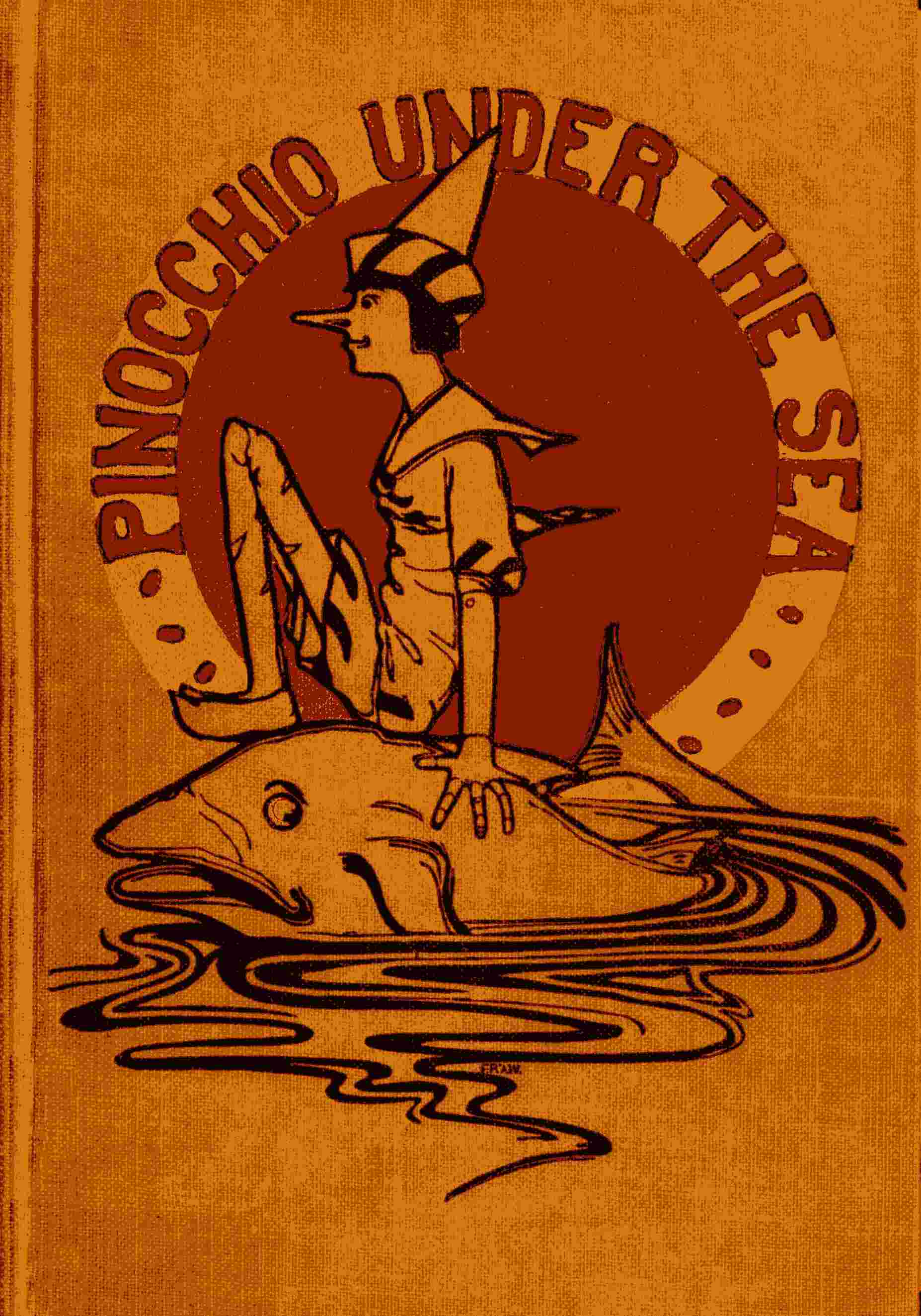 Pinocchio under the sea cover