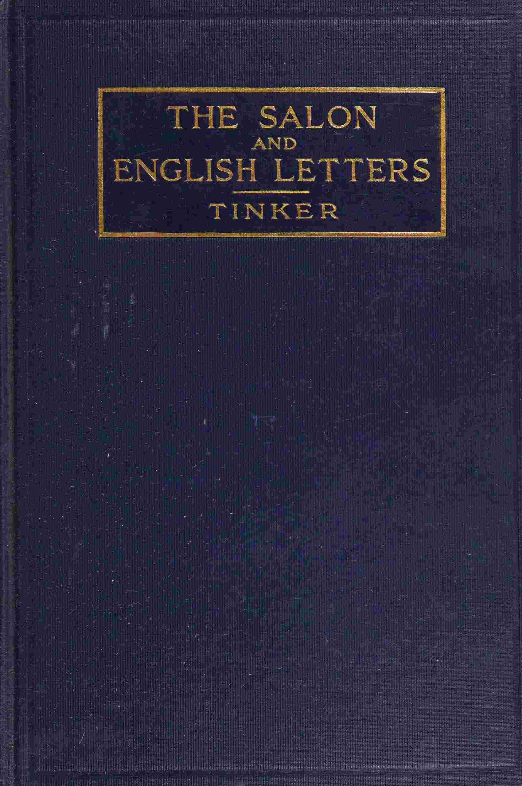 The salon and English letters cover